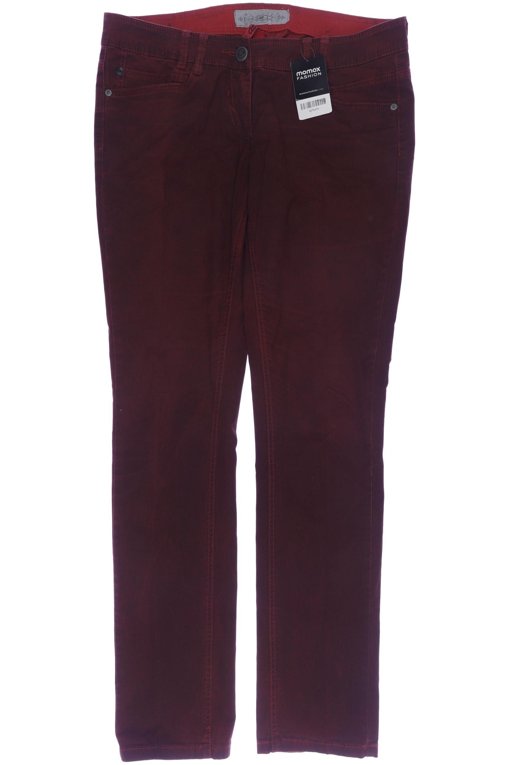 

QS by s.Oliver Damen Jeans, bordeaux, Gr. 42