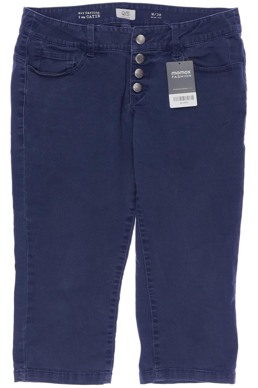 

QS by s.Oliver Damen Stoffhose, blau, Gr. 38