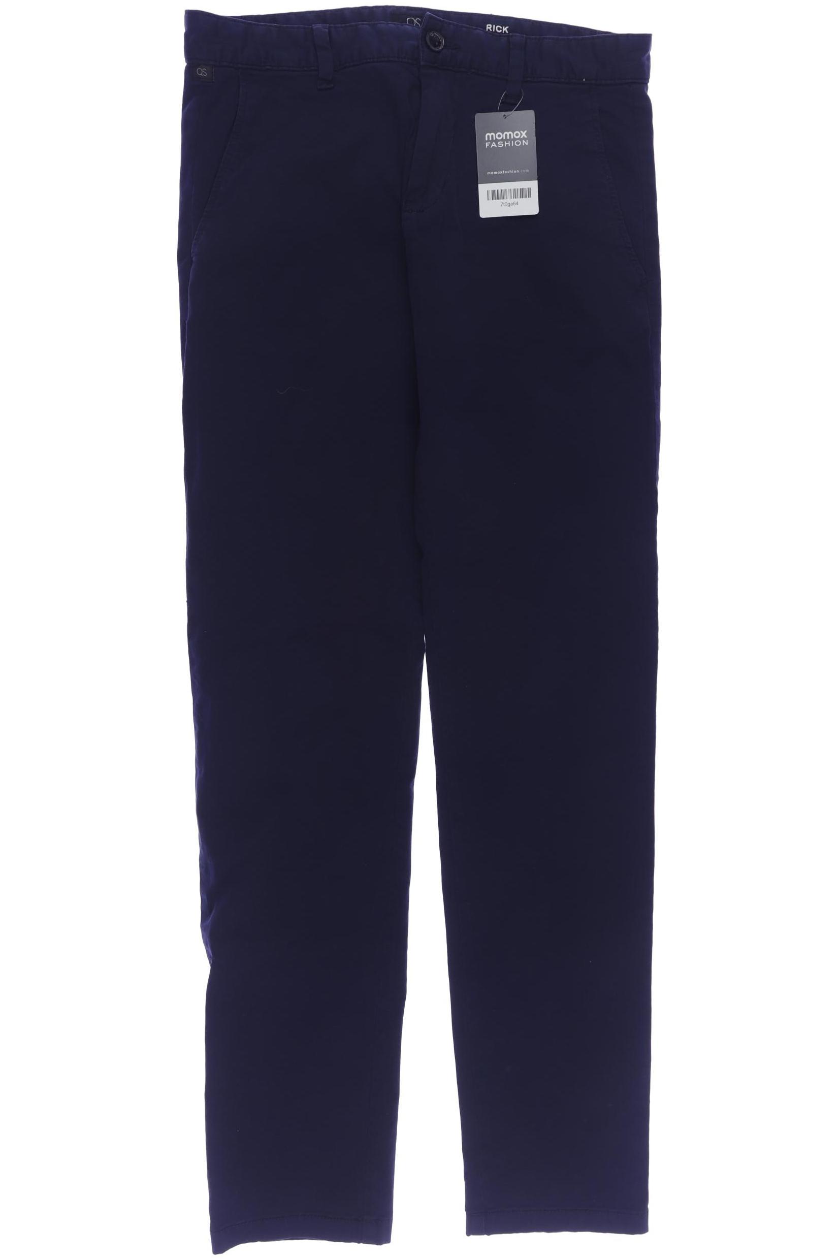 

QS by s.Oliver Herren Stoffhose, marineblau, Gr. 29