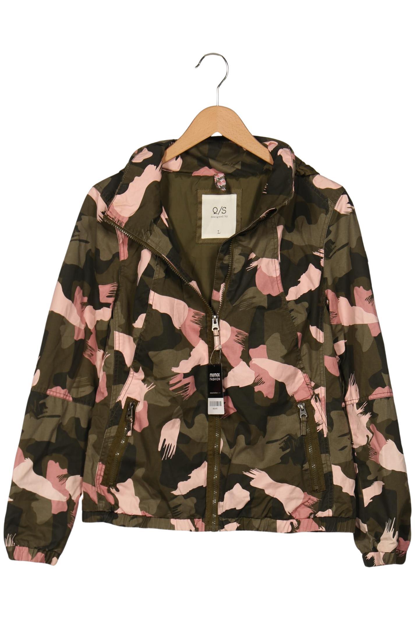 

QS by s.Oliver Damen Jacke, grün, Gr. 42