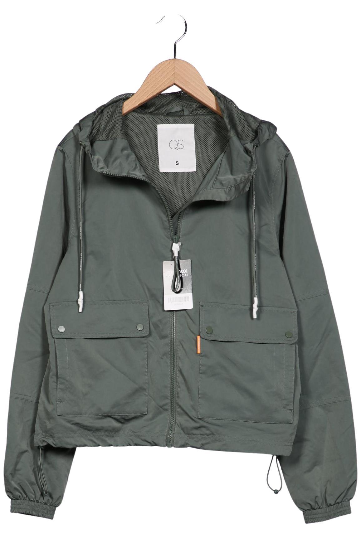 

QS by s.Oliver Damen Jacke, grün, Gr. 36