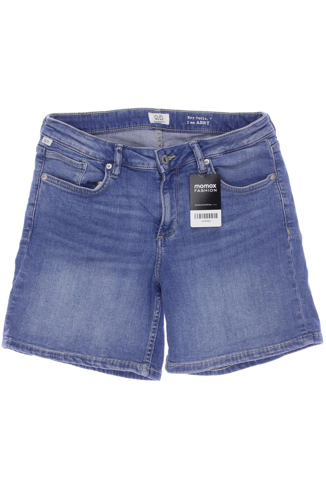 

QS by s.Oliver Damen Shorts, blau, Gr. 36