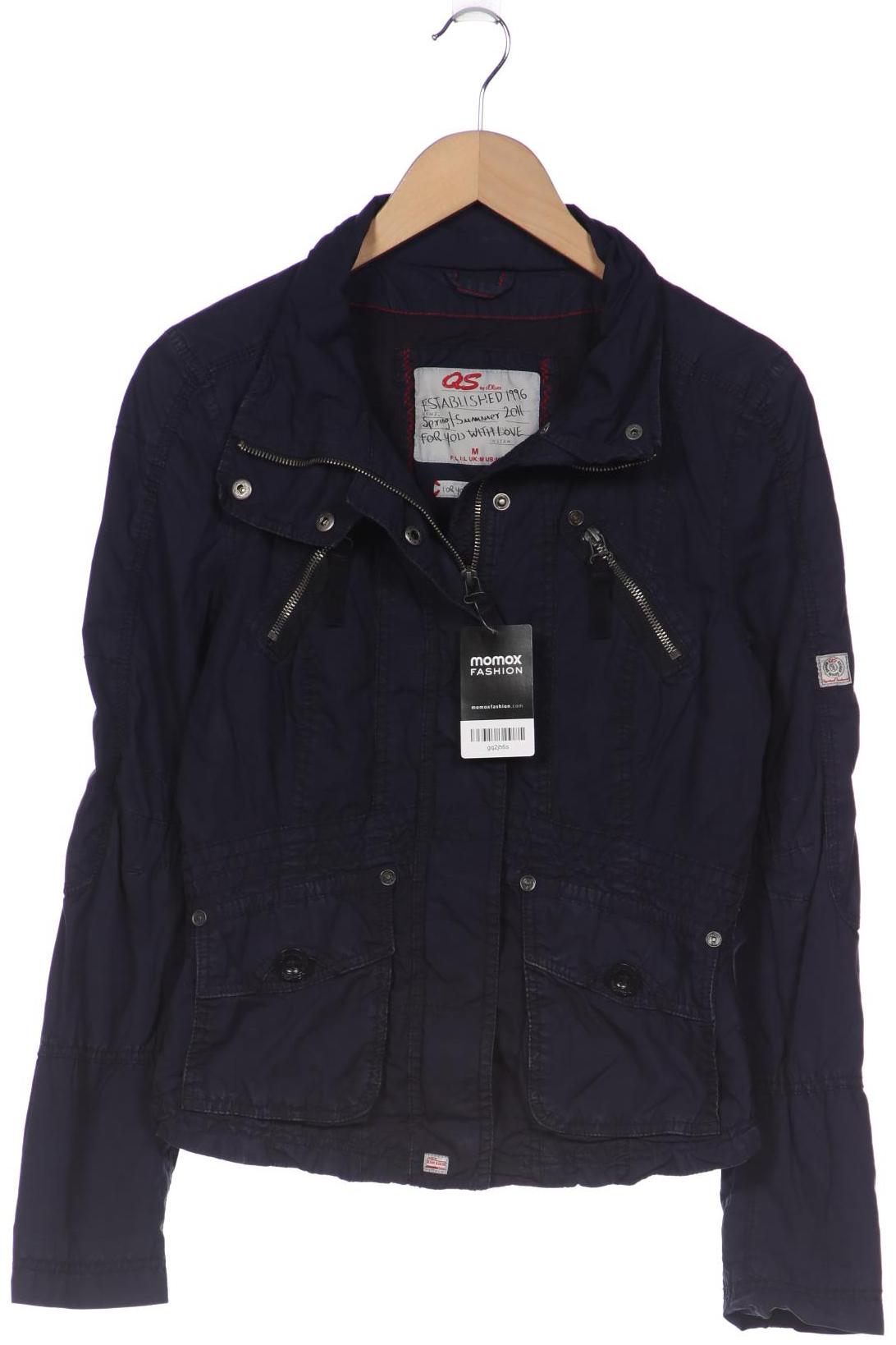 

QS by s.Oliver Damen Jacke, marineblau, Gr. 38