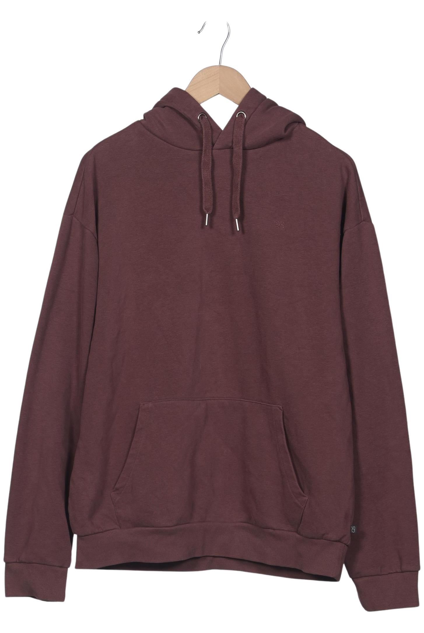 

QS by s.Oliver Herren Kapuzenpullover, bordeaux, Gr. 52