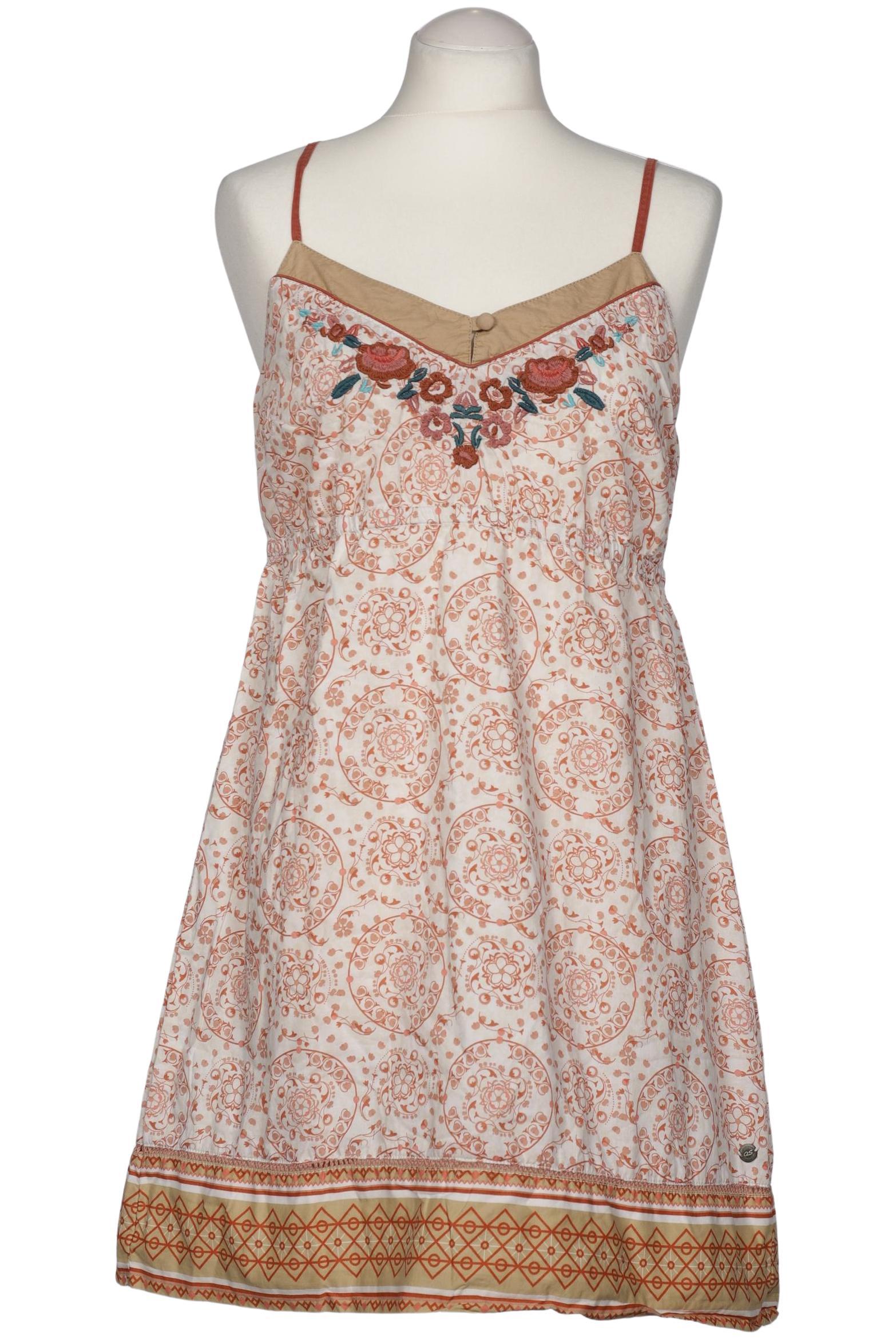 

QS by s.Oliver Damen Kleid, beige, Gr. 38