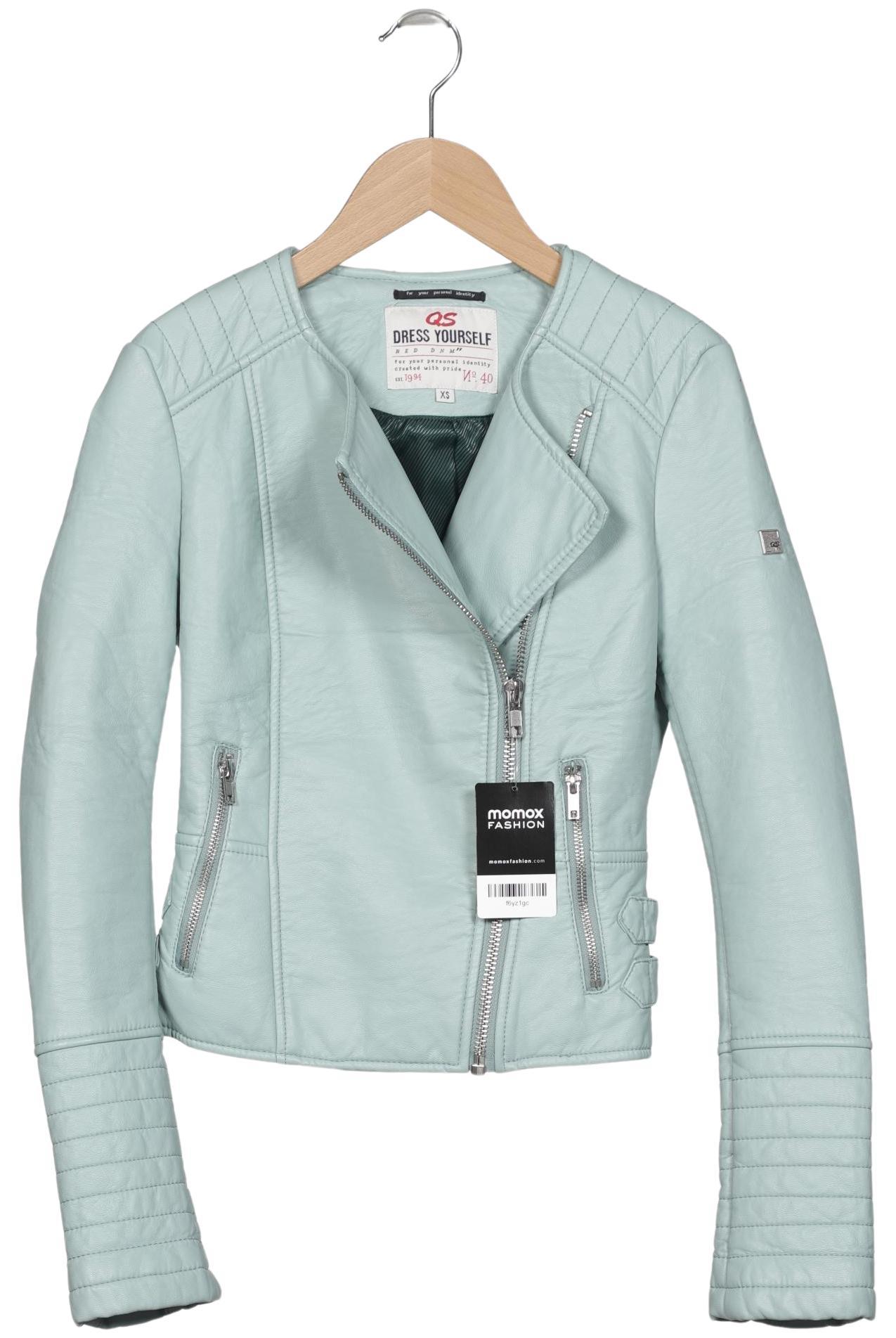 

QS by s.Oliver Damen Jacke, hellblau, Gr. 34