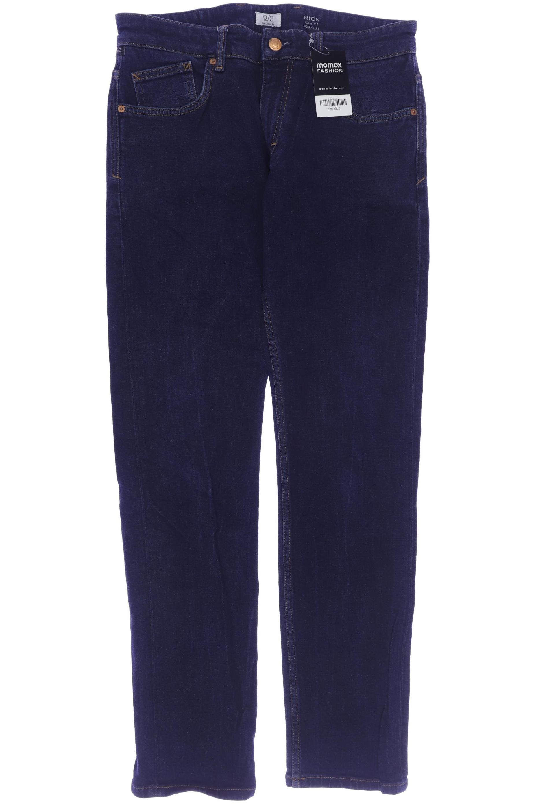 

QS by s.Oliver Herren Jeans, marineblau, Gr. 33