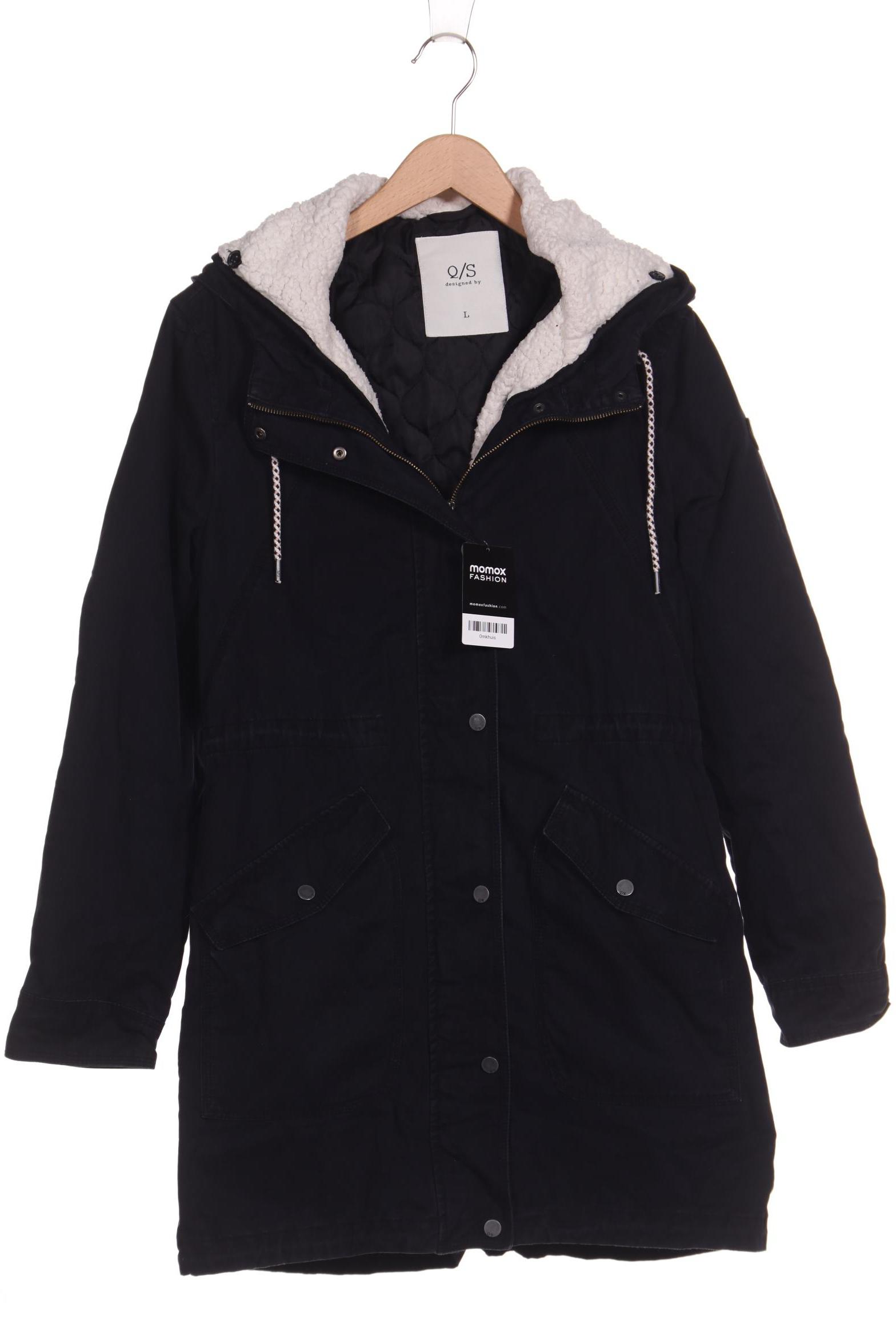 

QS by s.Oliver Damen Mantel, schwarz, Gr. 42