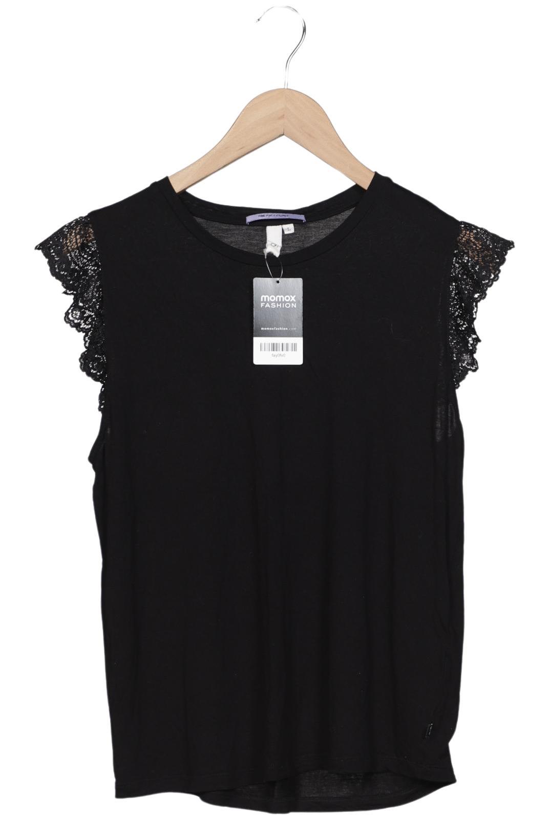 

QS by s.Oliver Damen T-Shirt, schwarz, Gr. 42