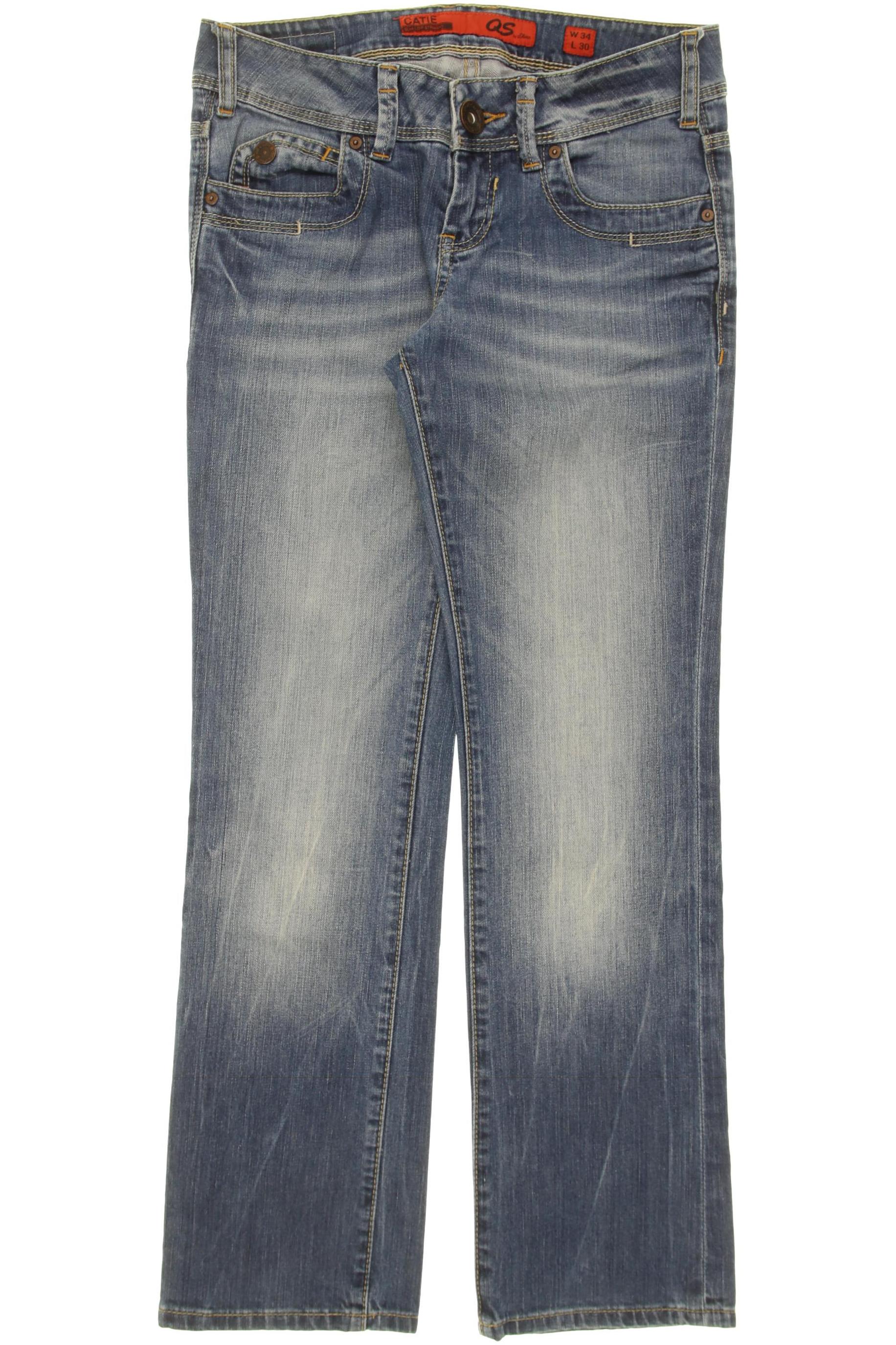 

QS by s.Oliver Damen Jeans, blau, Gr. 34