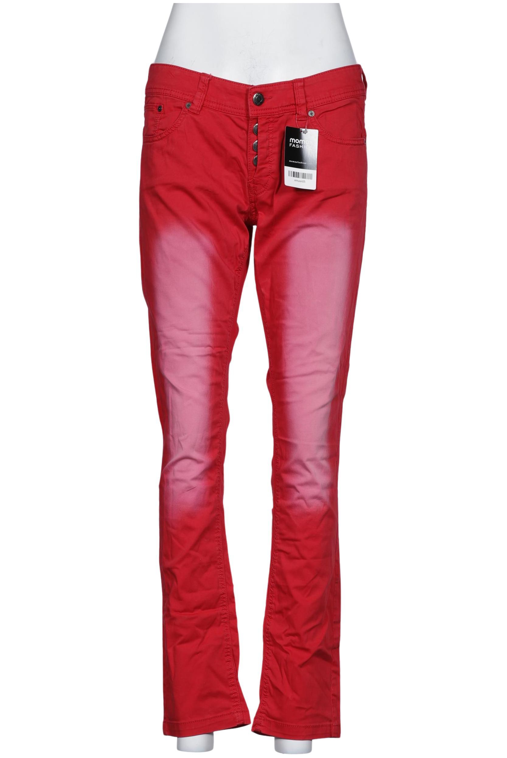 

QS by s.Oliver Damen Jeans, rot, Gr. 38