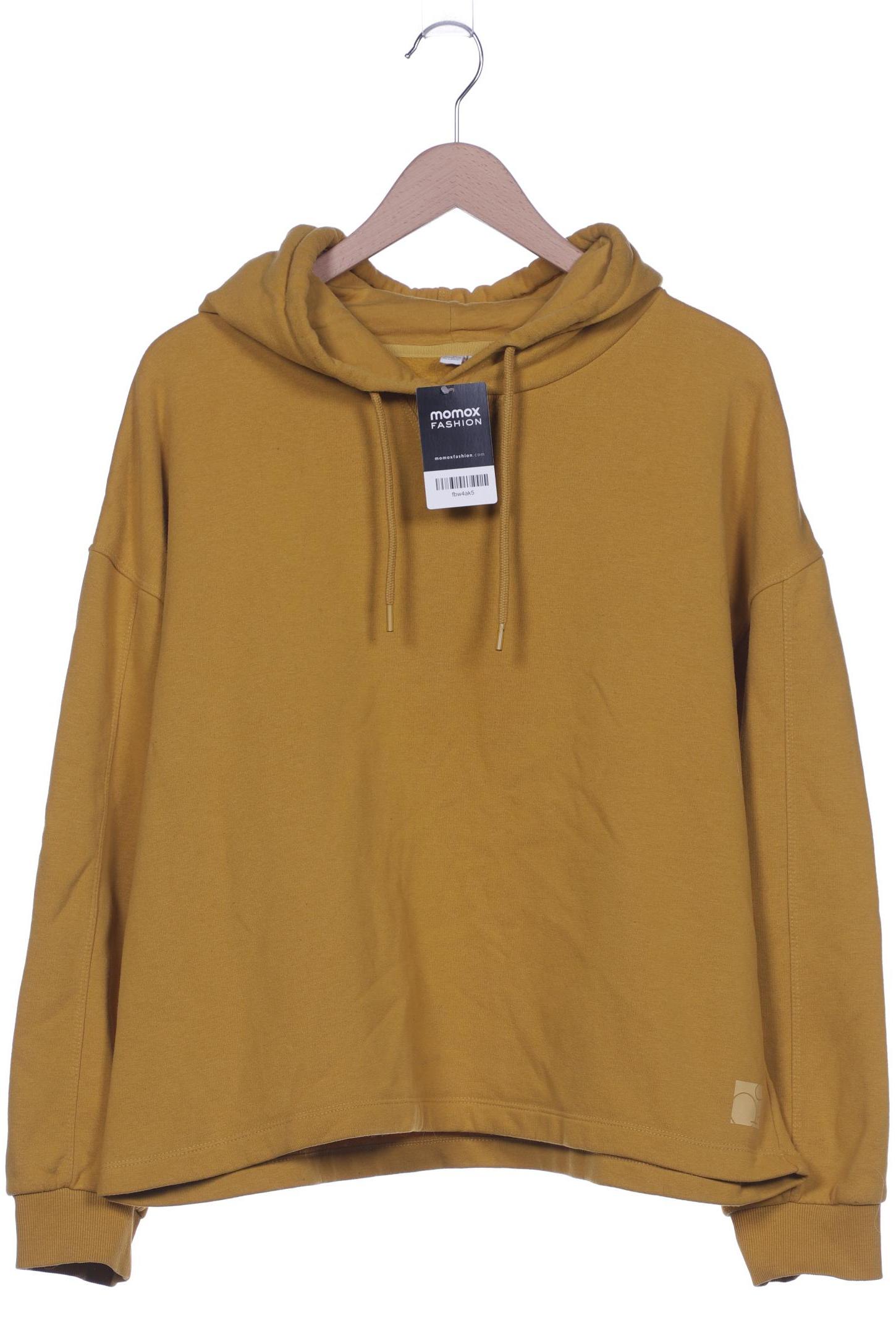 

QS by s.Oliver Damen Kapuzenpullover, gelb, Gr. 46