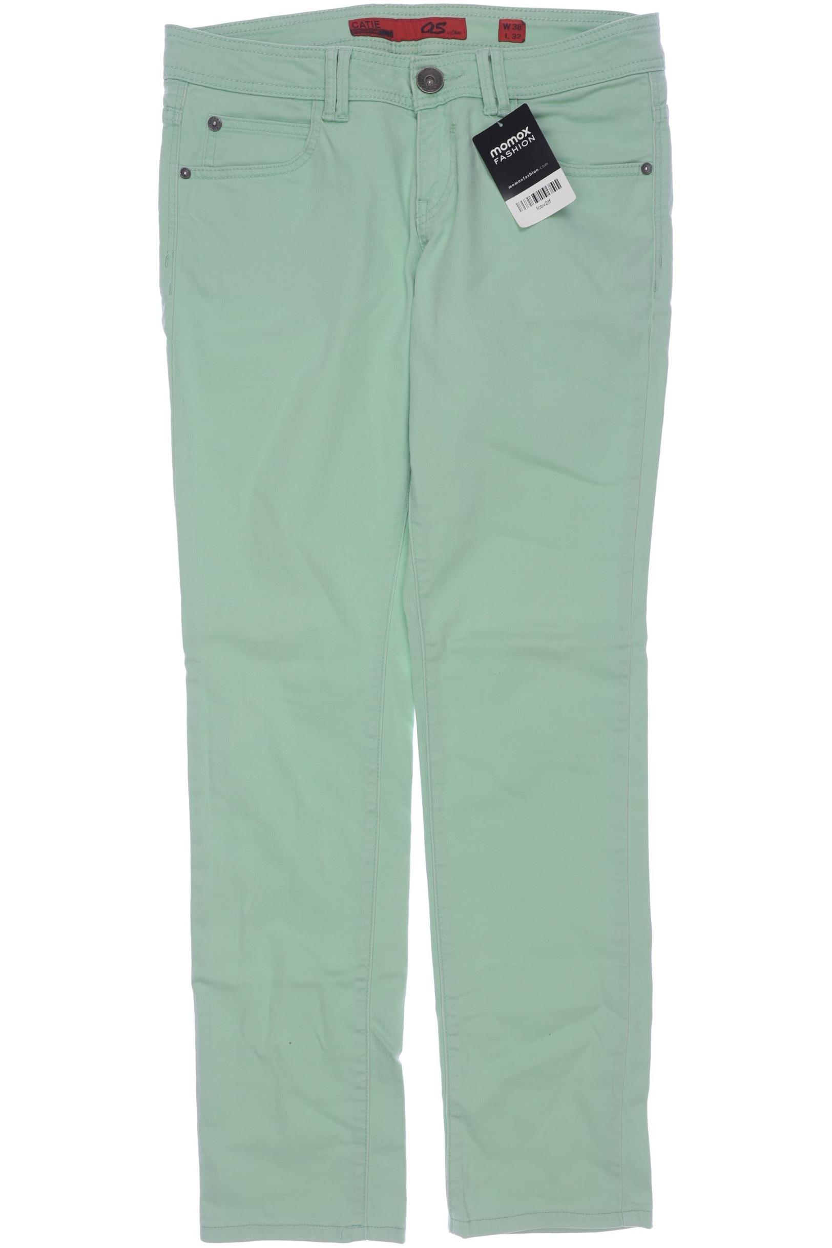 

QS by s.Oliver Damen Jeans, grün, Gr. 38