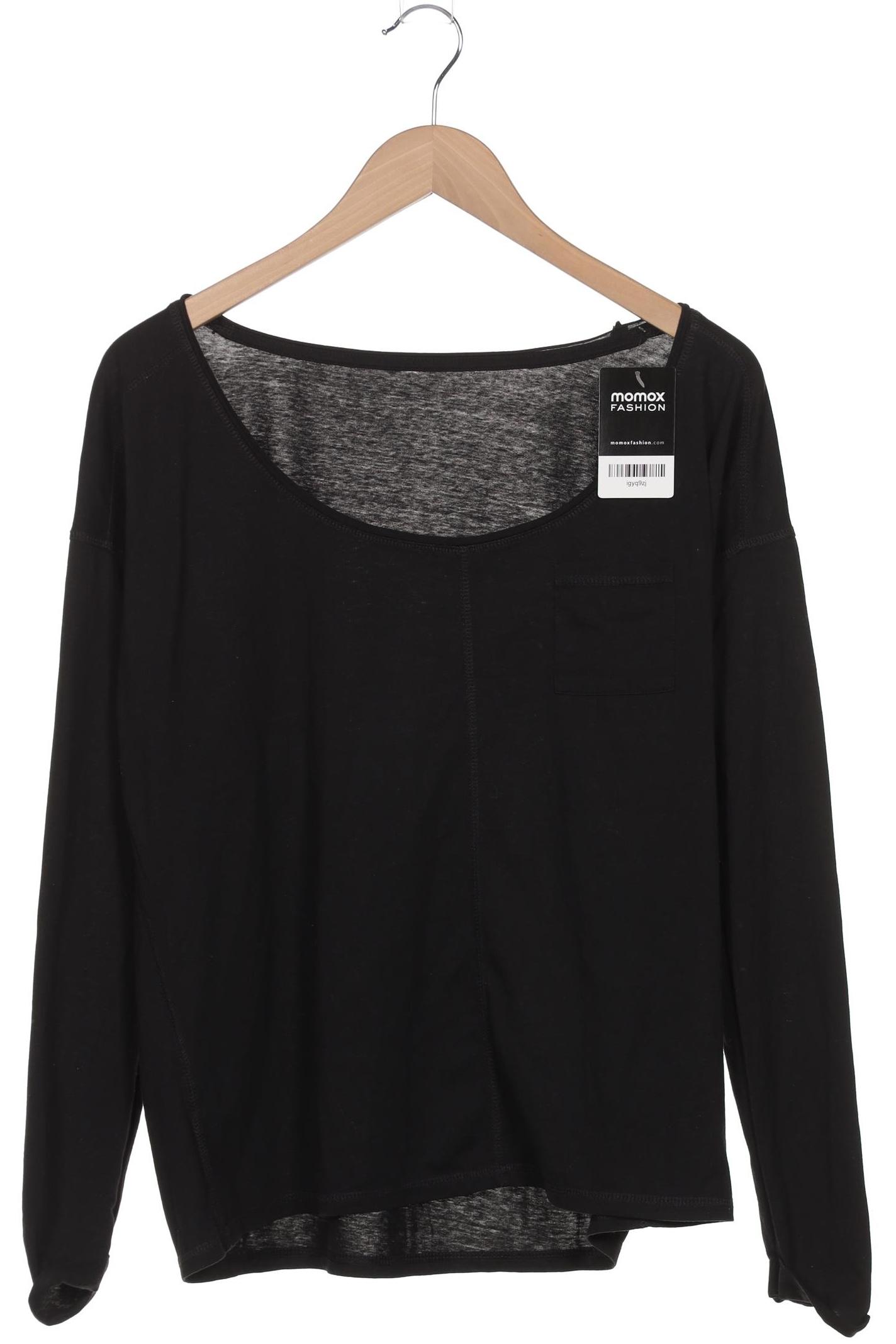 

QS by s.Oliver Damen Langarmshirt, schwarz, Gr. 42