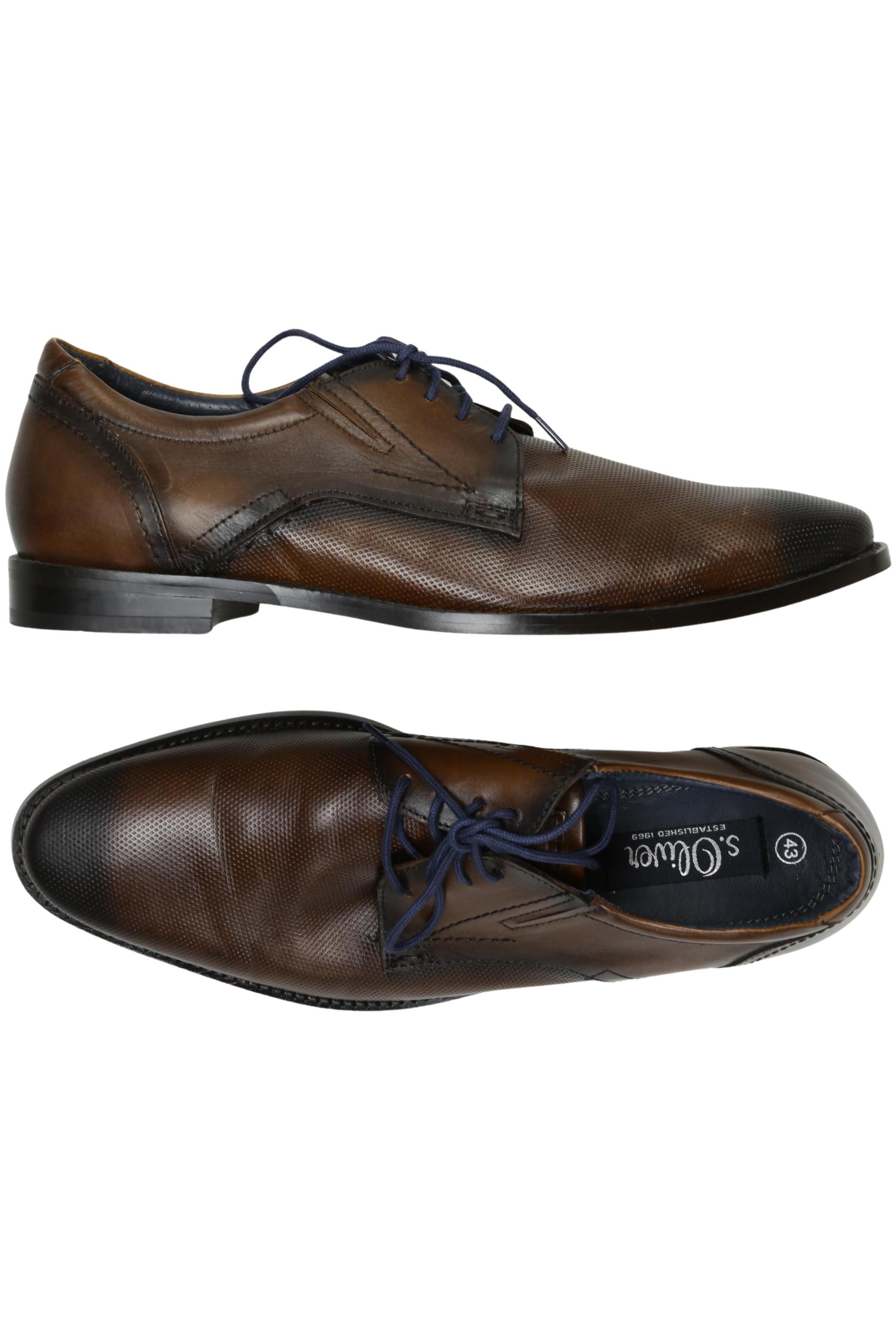 

QS by s.Oliver Herren Halbschuh, braun, Gr. 43