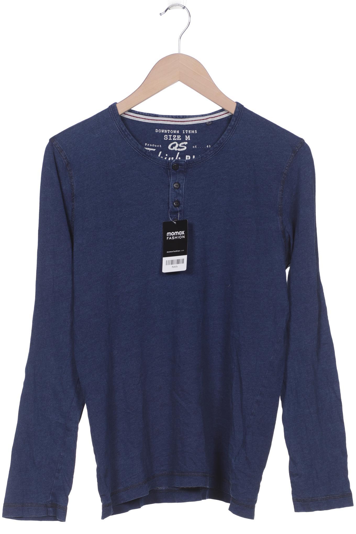 

QS by s.Oliver Jungen Langarmshirt, marineblau