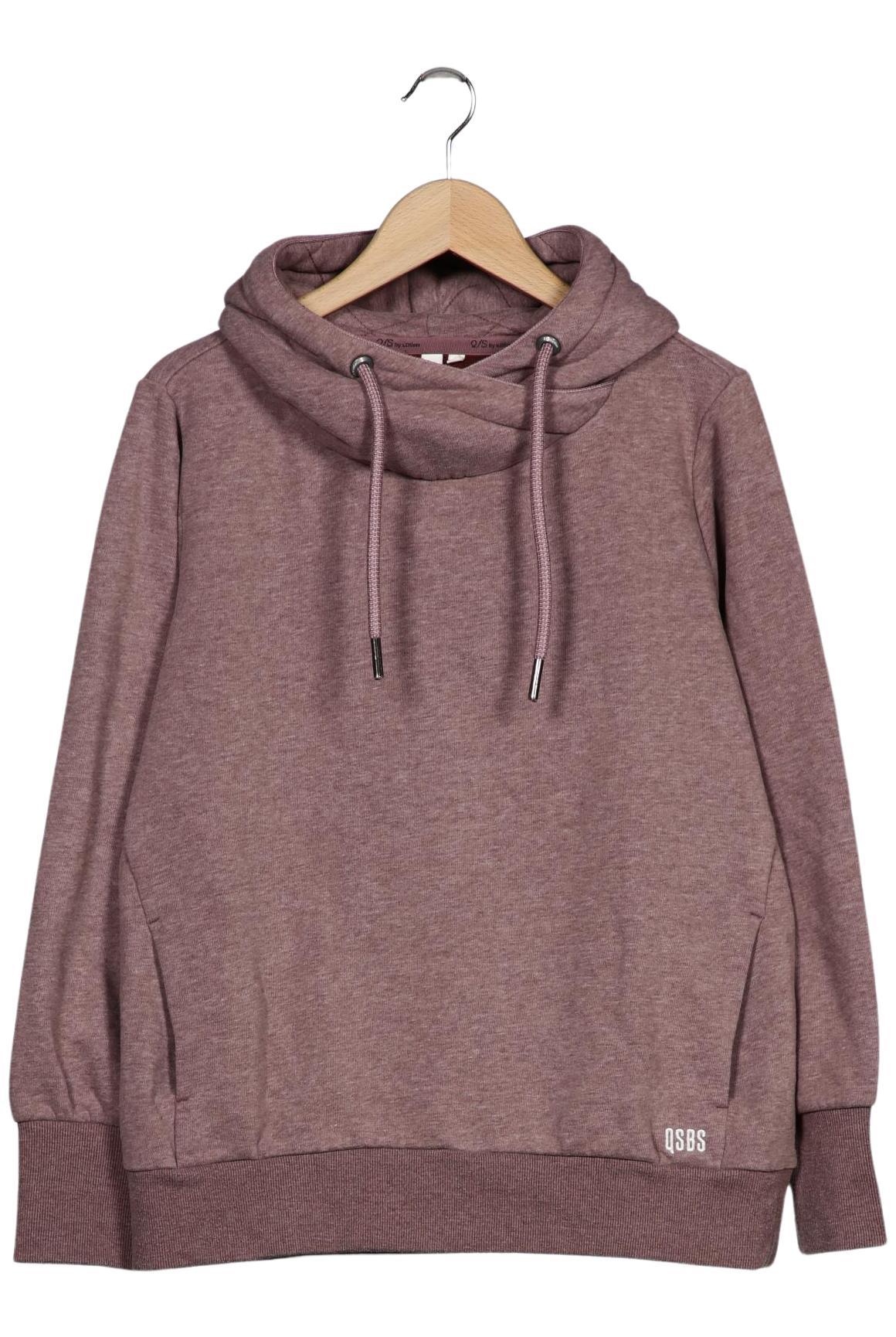 

QS by s.Oliver Damen Kapuzenpullover, flieder, Gr. 42