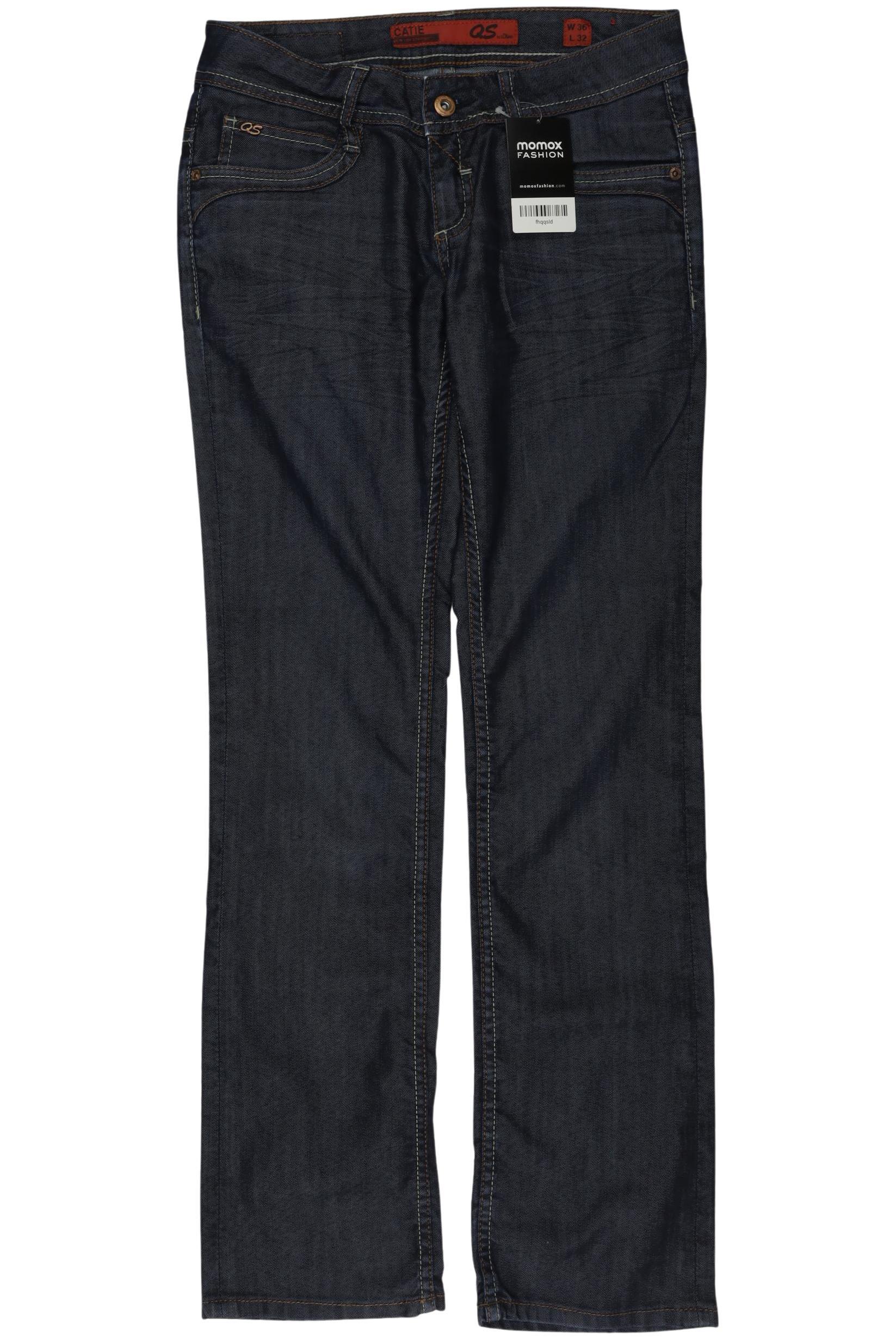

QS by s.Oliver Damen Jeans, marineblau, Gr. 36