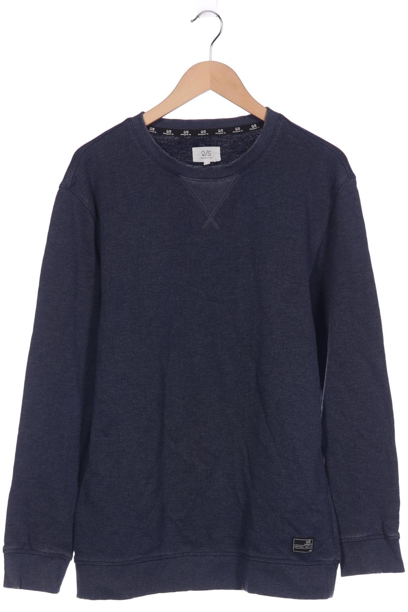 

QS by s.Oliver Herren Sweatshirt, marineblau, Gr. 54
