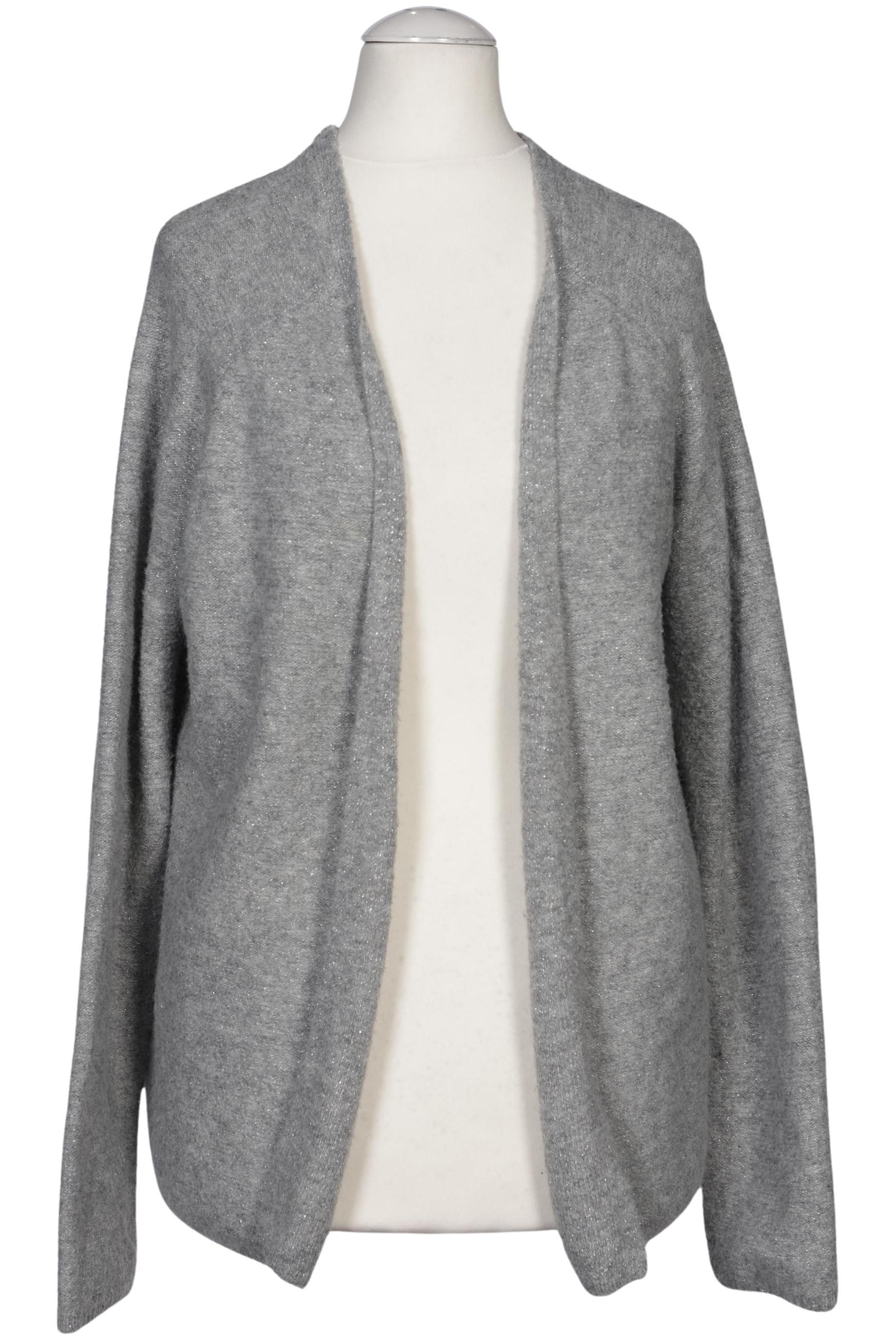 

QS by s.Oliver Damen Strickjacke, grau, Gr. 34