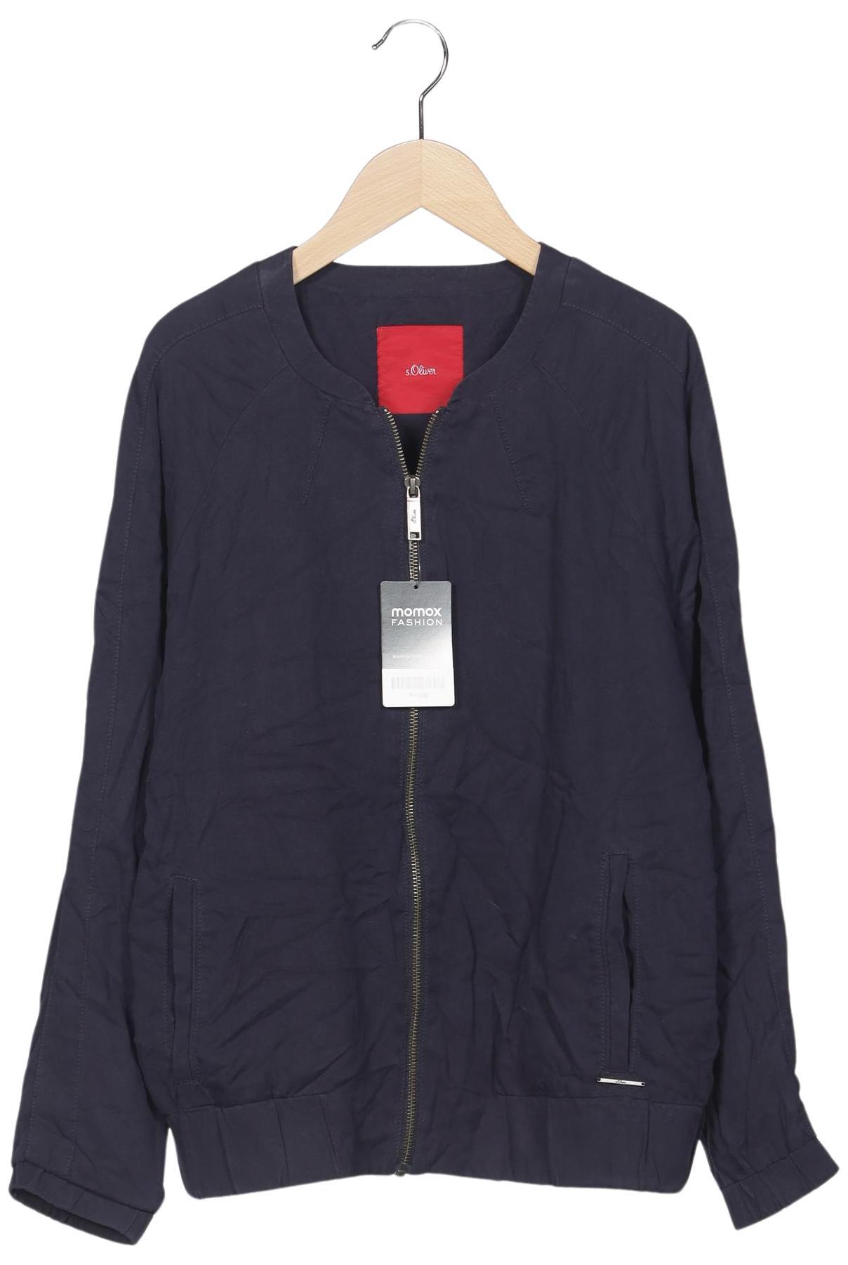 

QS by s.Oliver Damen Jacke, marineblau, Gr. 40