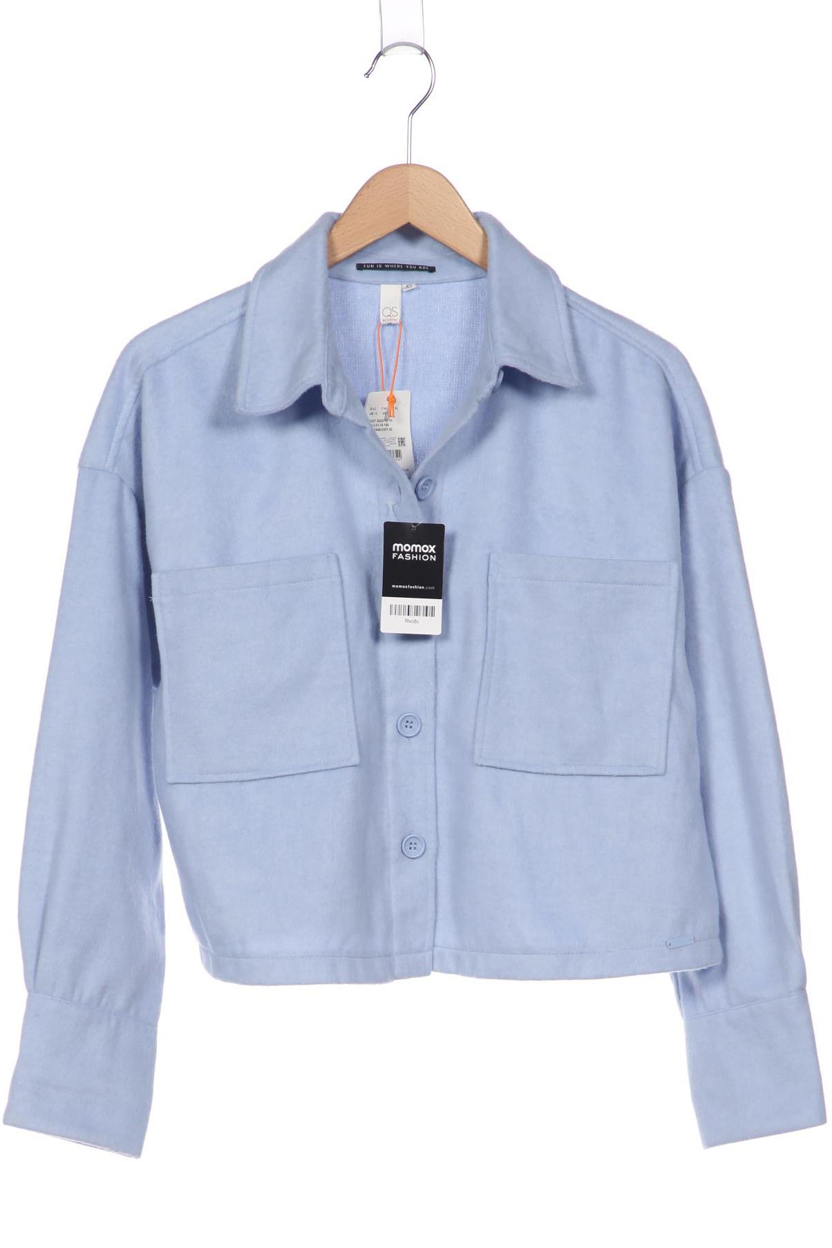 

QS by s.Oliver Damen Jacke, hellblau, Gr. 42