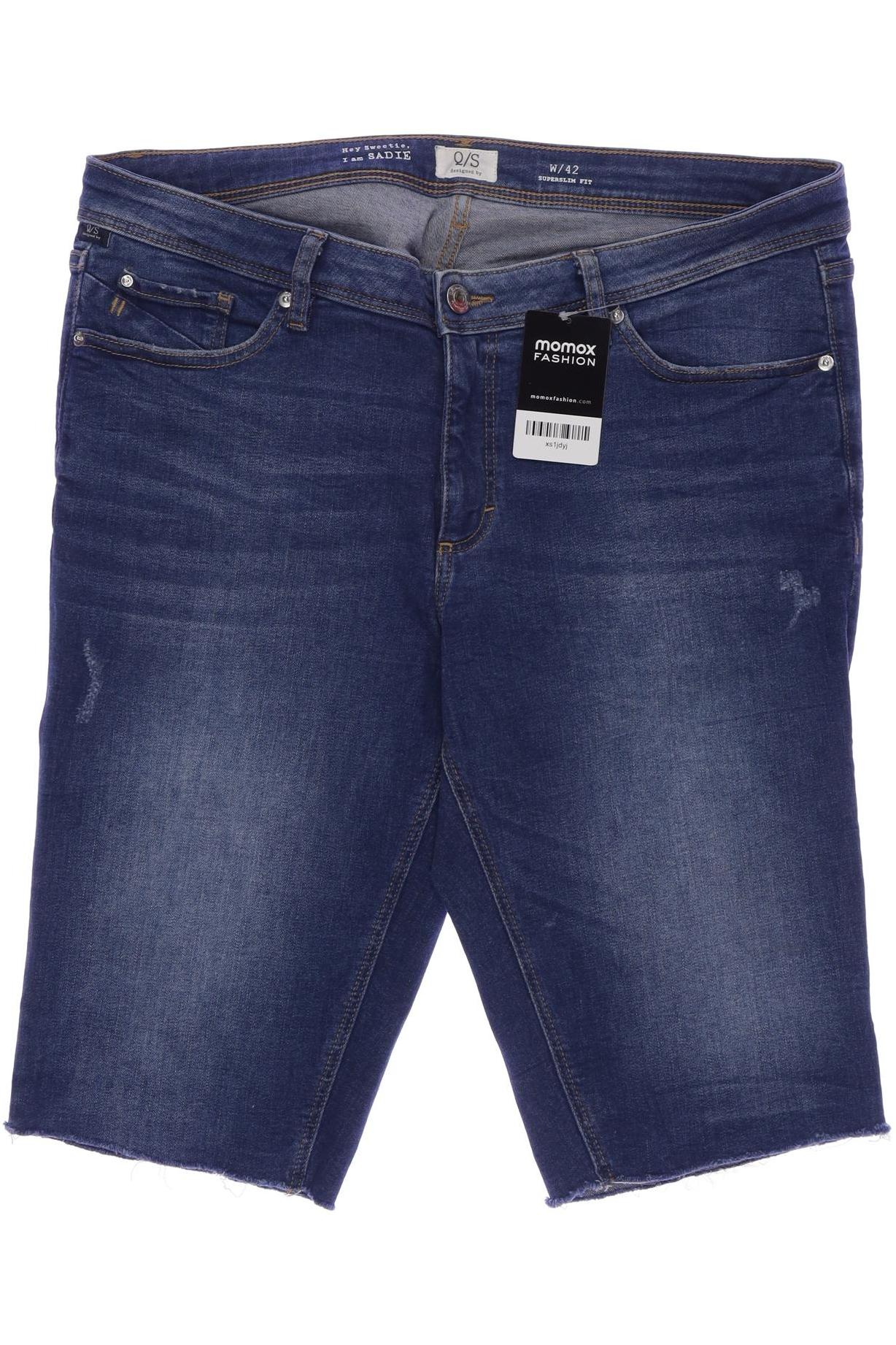 

QS by s.Oliver Damen Shorts, blau, Gr. 42