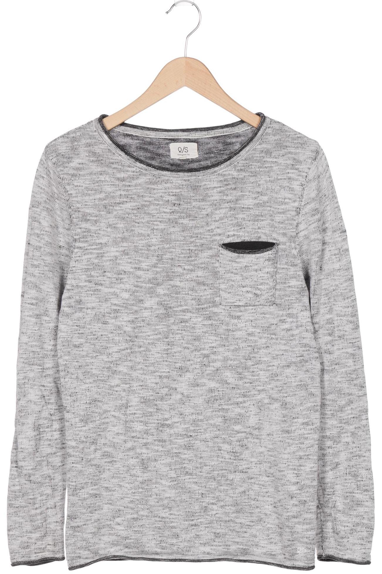 

QS by s.Oliver Herren Pullover, grau, Gr. 46