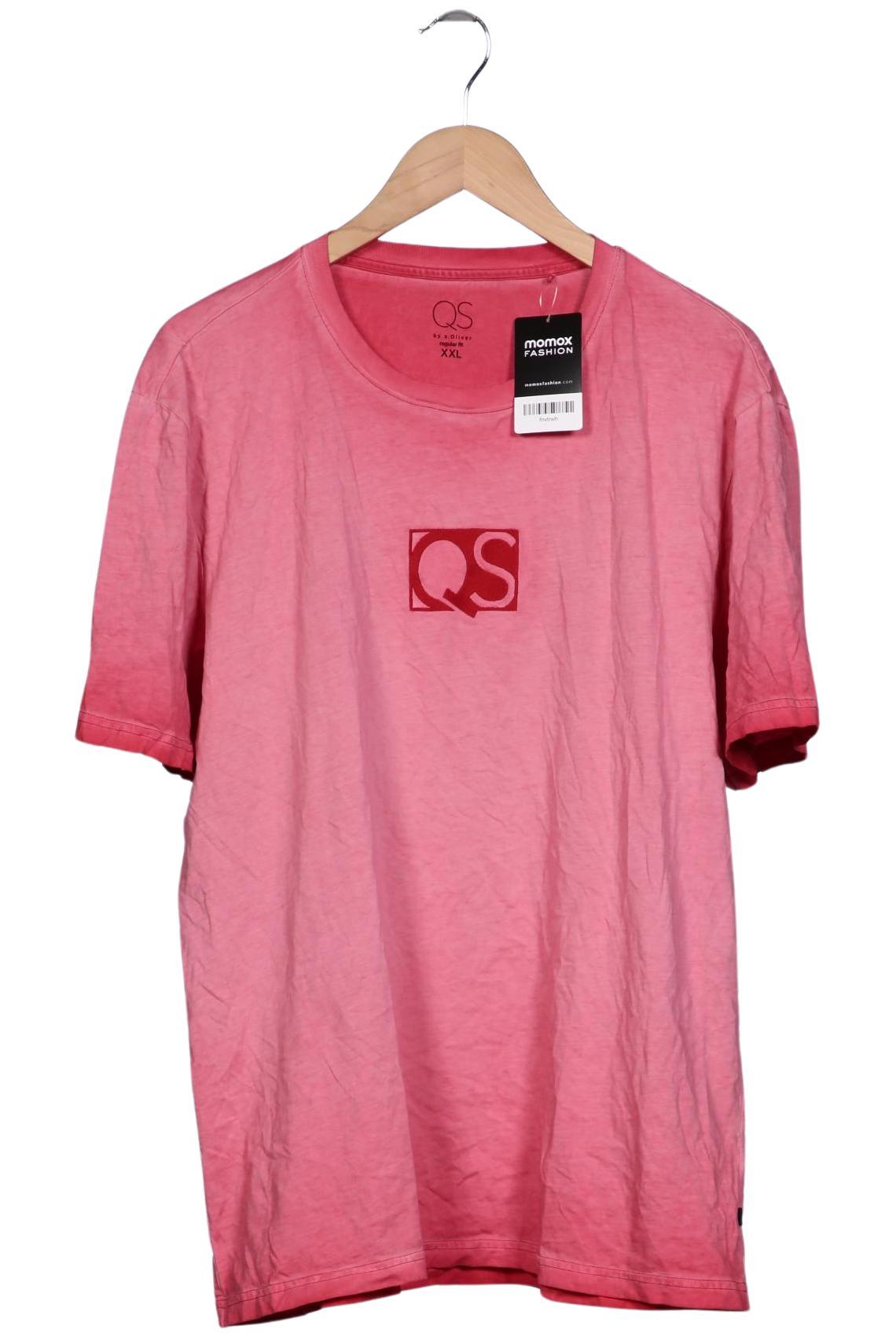 

QS by s.Oliver Herren T-Shirt, pink, Gr. 56