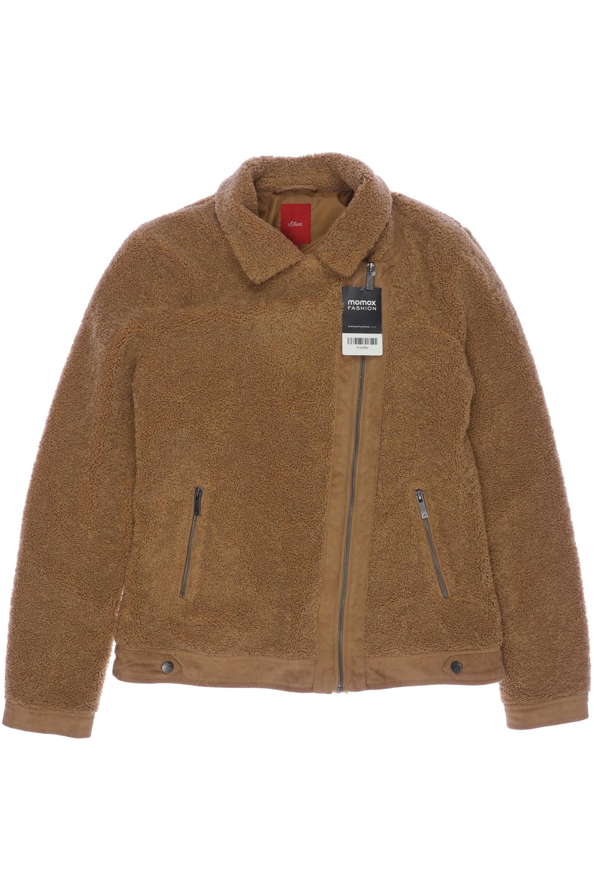 

QS by s.Oliver Damen Jacke, beige, Gr. 176