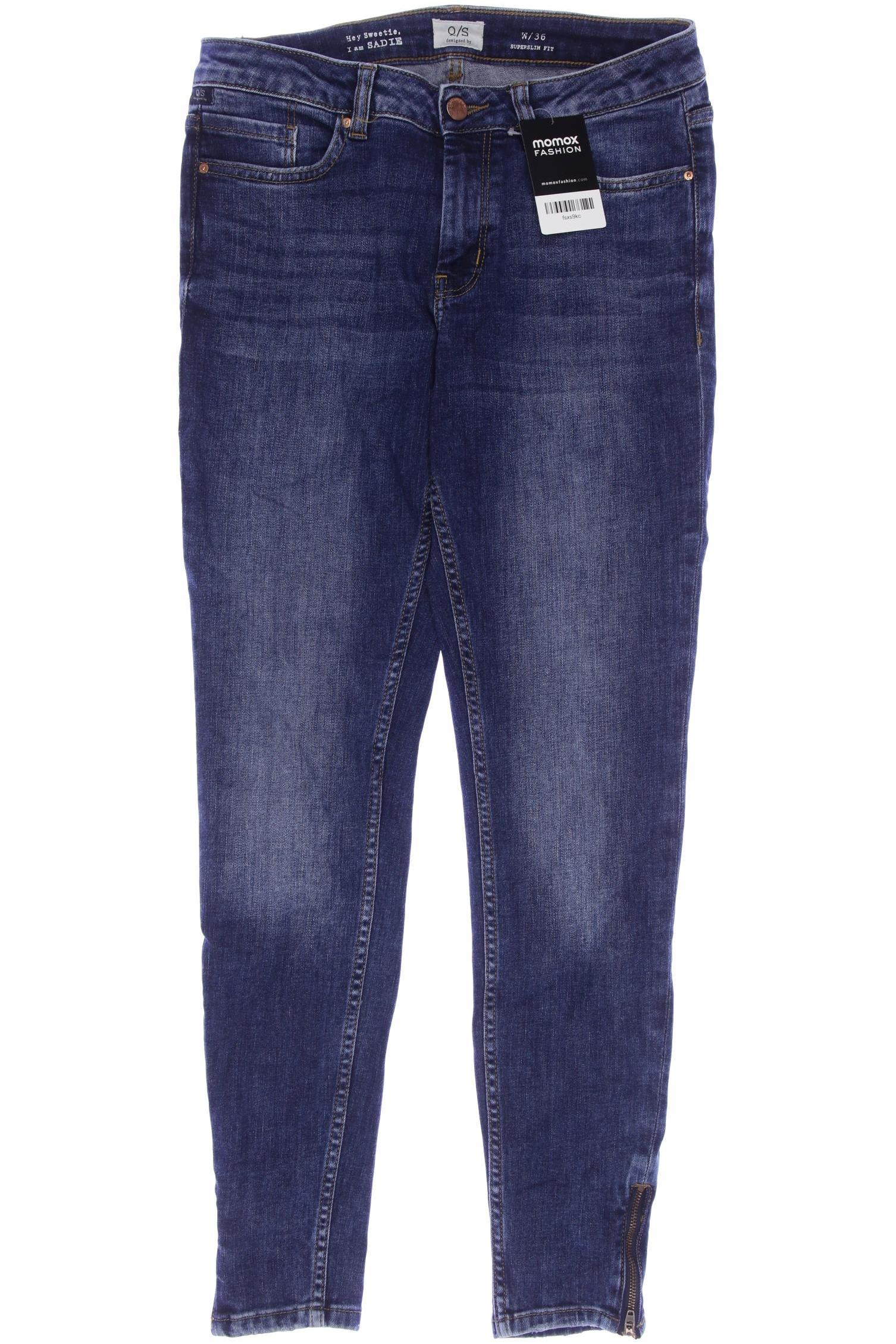

QS by s.Oliver Damen Jeans, marineblau, Gr. 36