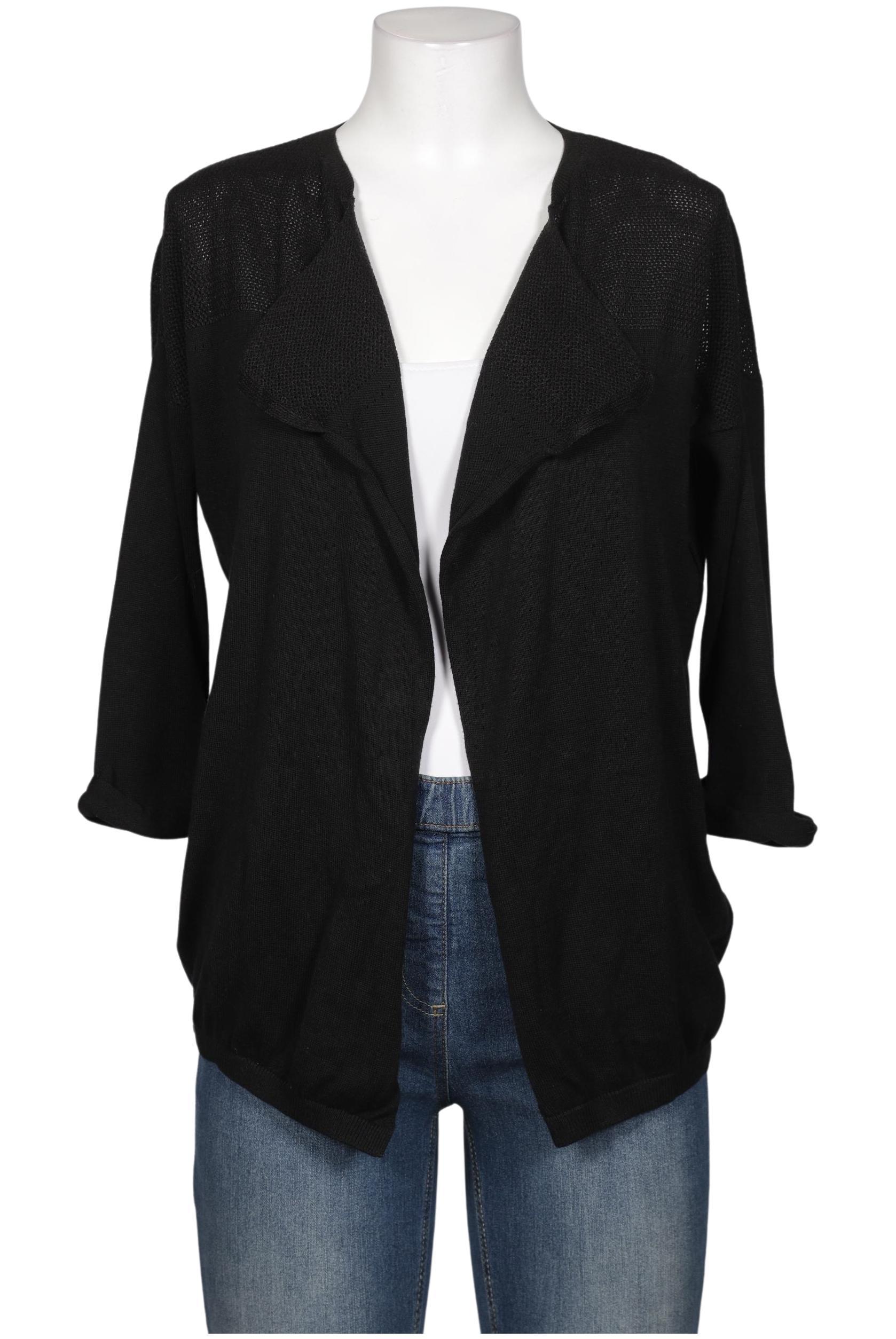 

QS by s.Oliver Damen Strickjacke, schwarz, Gr. 34