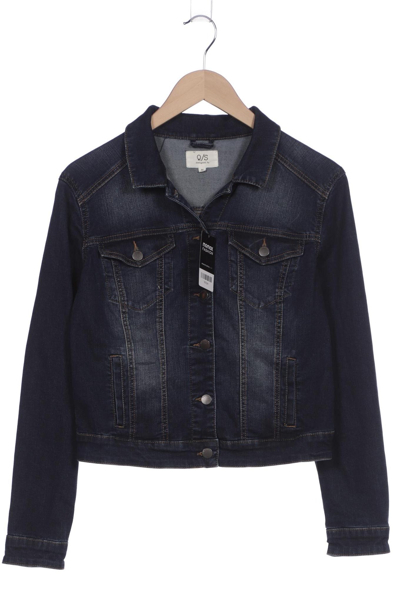 

QS by s.Oliver Damen Jacke, marineblau, Gr. 38