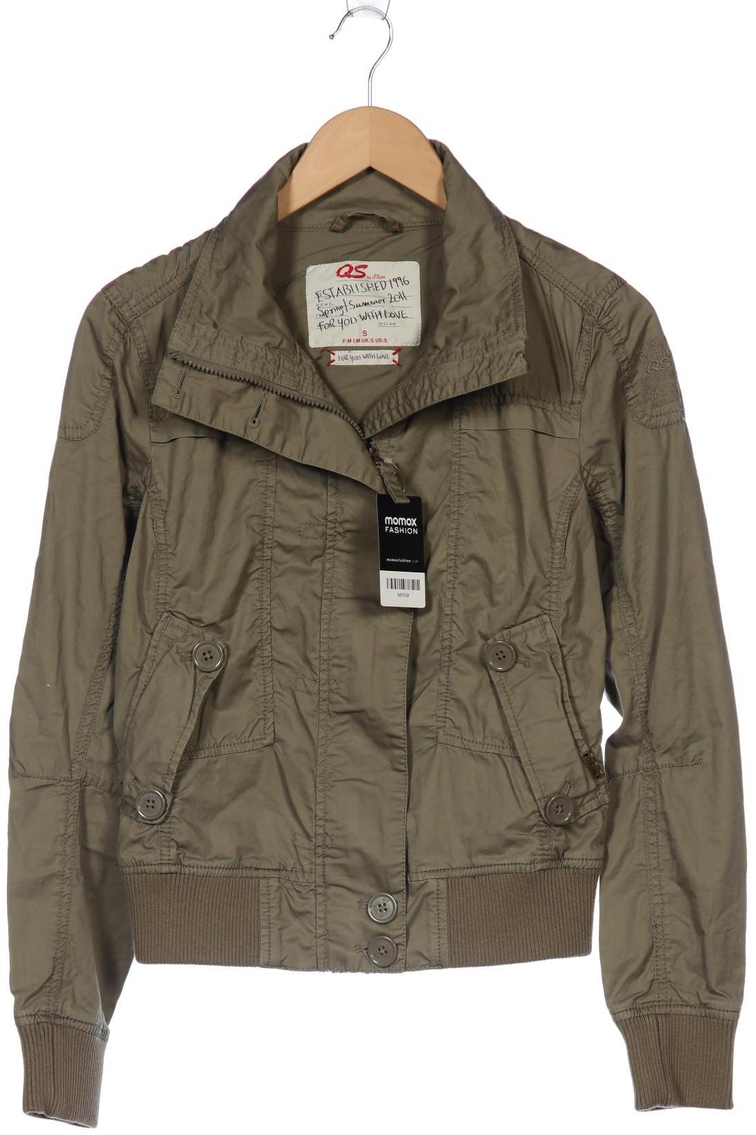 

QS by s.Oliver Damen Jacke, grün, Gr. 36