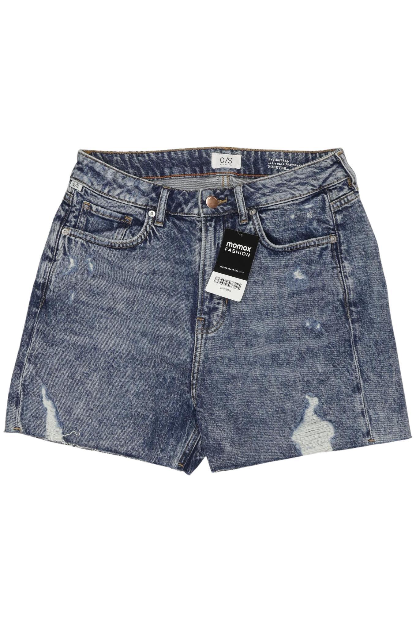 

QS by s.Oliver Damen Shorts, blau, Gr. 36