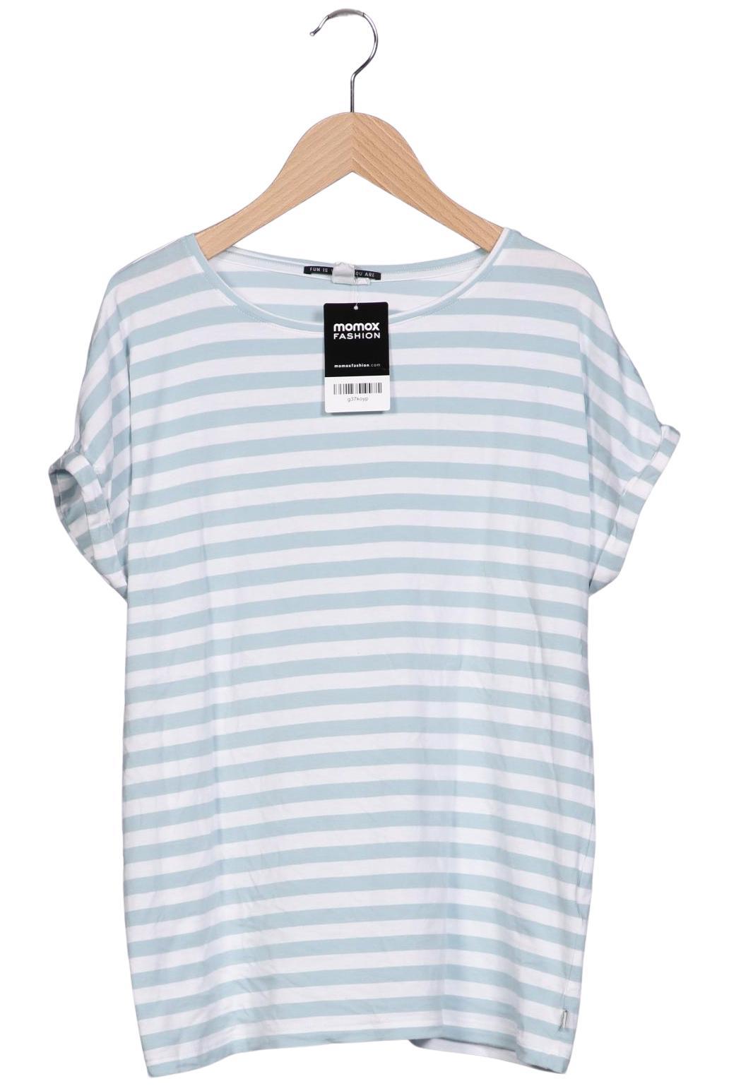 

QS by s.Oliver Damen T-Shirt, weiß, Gr. 42
