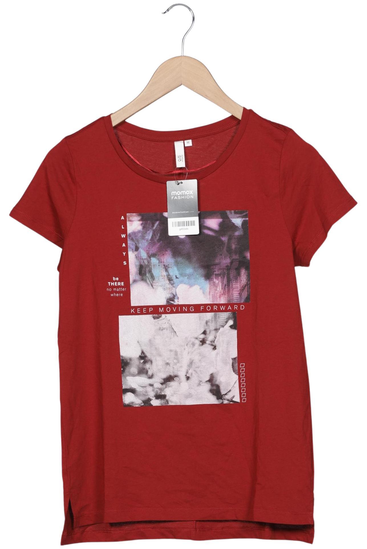 

QS by s.Oliver Damen T-Shirt, rot, Gr. 38
