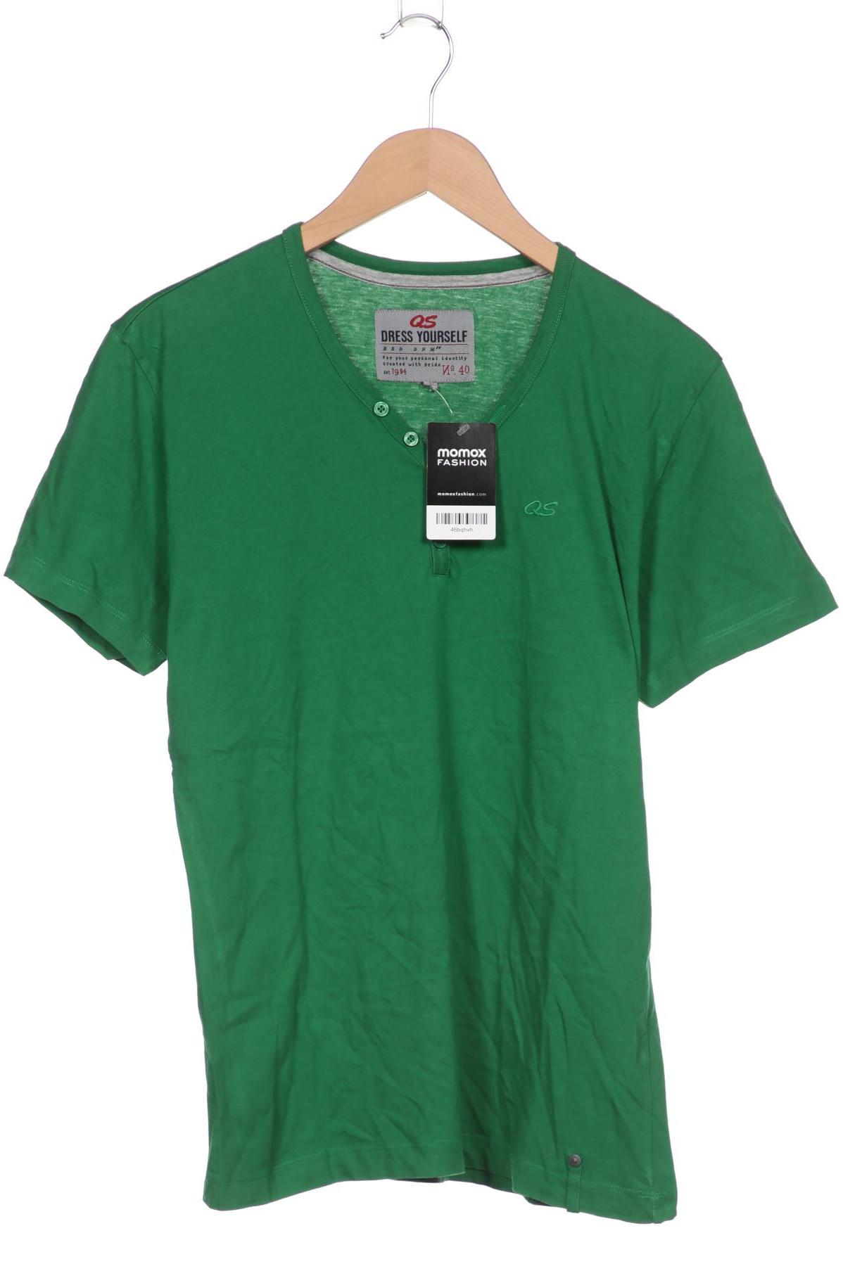 

QS by s.Oliver Herren T-Shirt, grün, Gr. 52