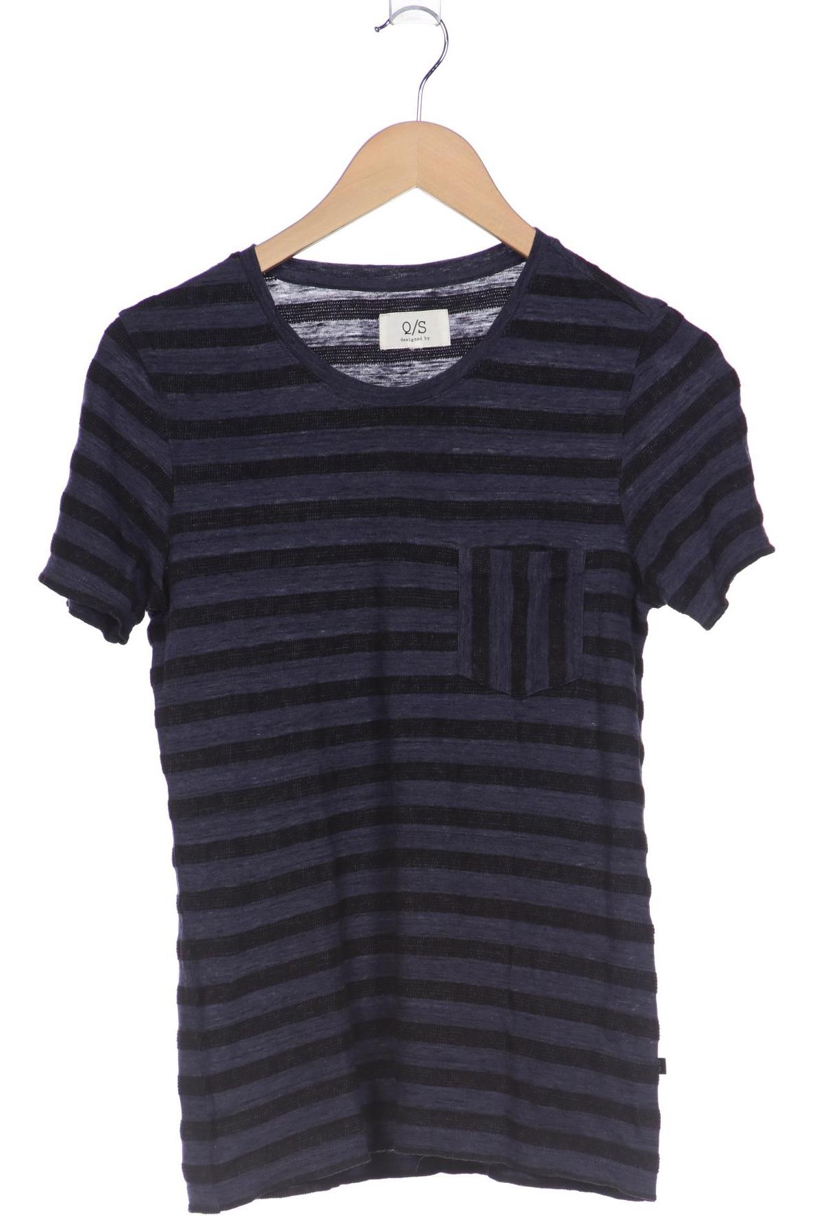 

QS by s.Oliver Herren T-Shirt, marineblau