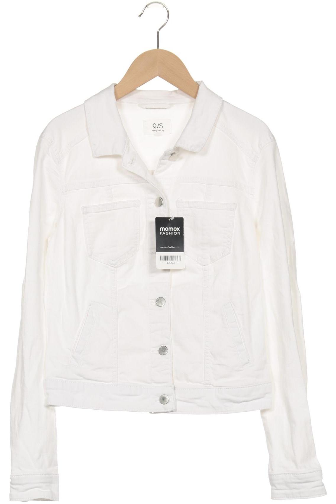 

QS by s.Oliver Damen Jacke, weiß, Gr. 36
