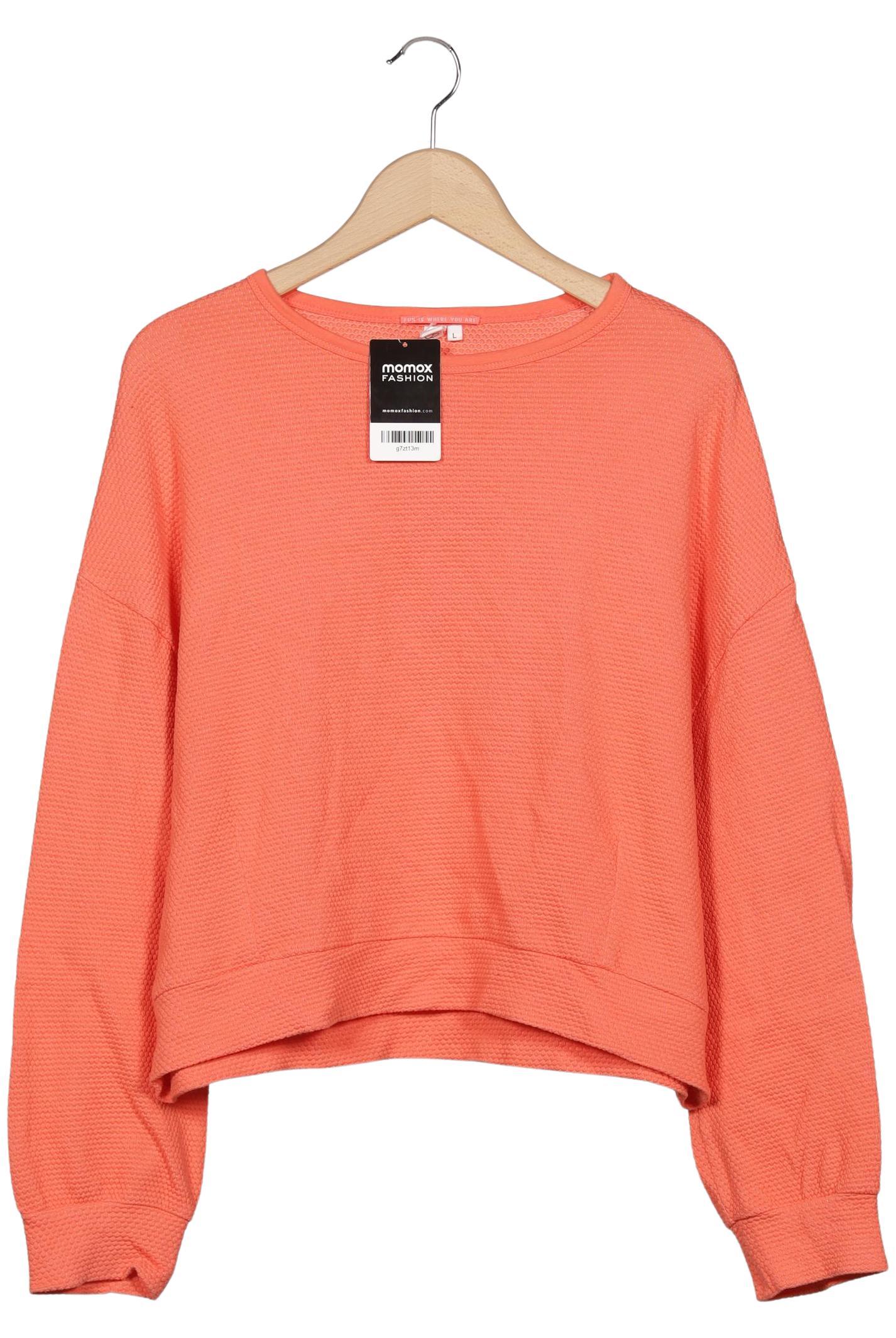 

QS by s.Oliver Damen Sweatshirt, orange, Gr. 42