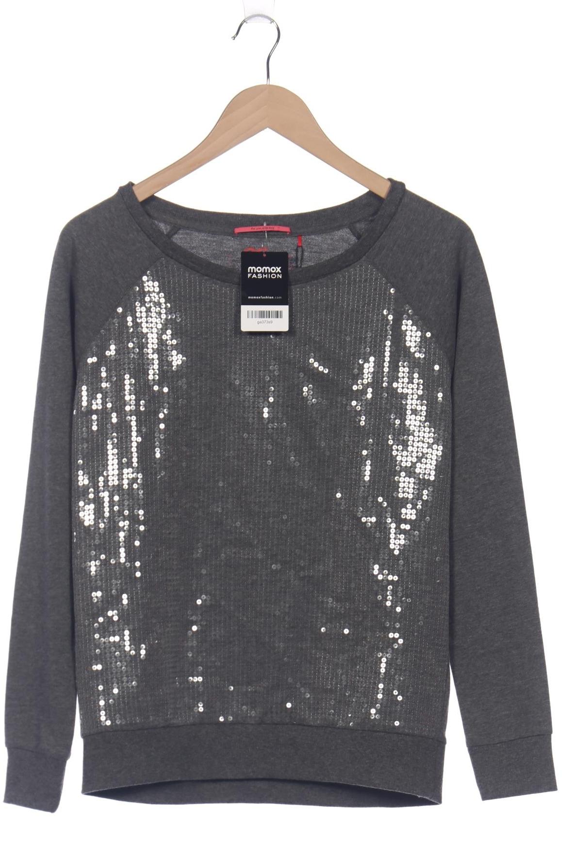 

QS by s.Oliver Damen Sweatshirt, grau, Gr. 38