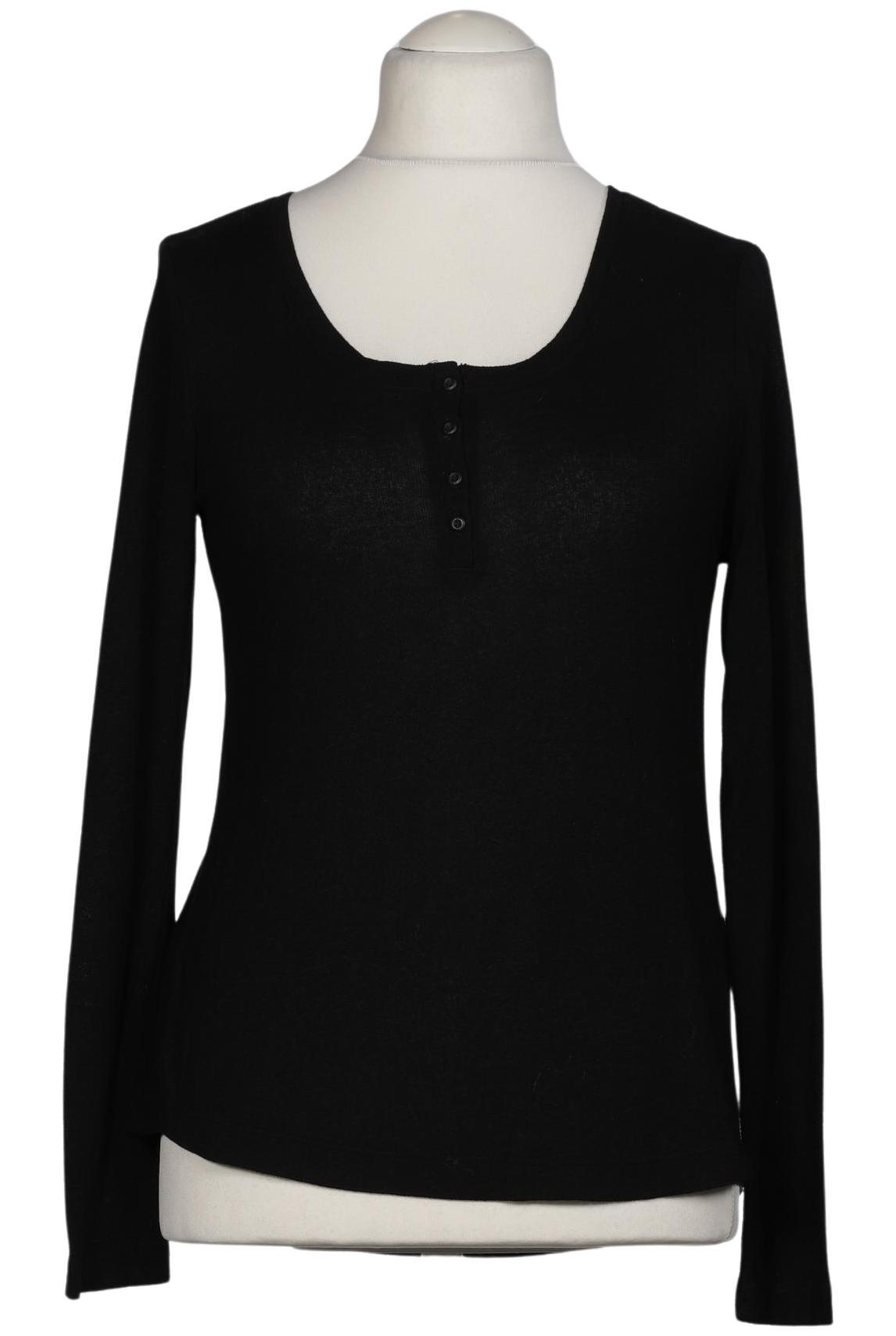 

QS by s.Oliver Damen Langarmshirt, schwarz, Gr. 42