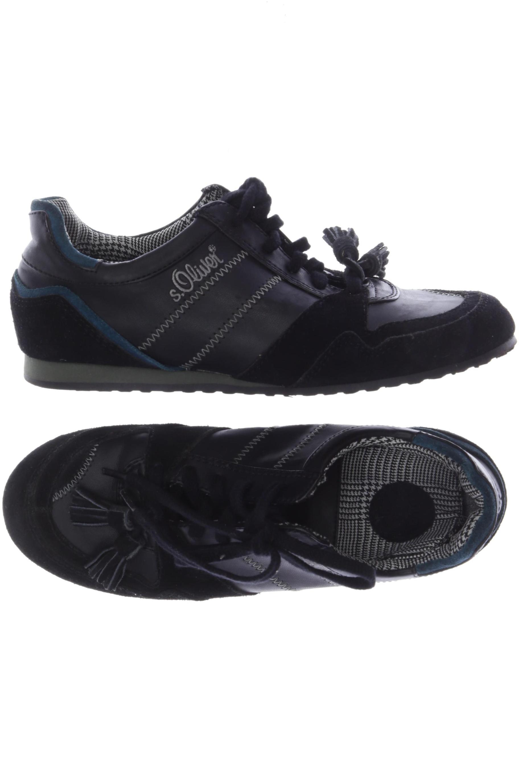 

QS by s.Oliver Damen Sneakers, schwarz, Gr. 36