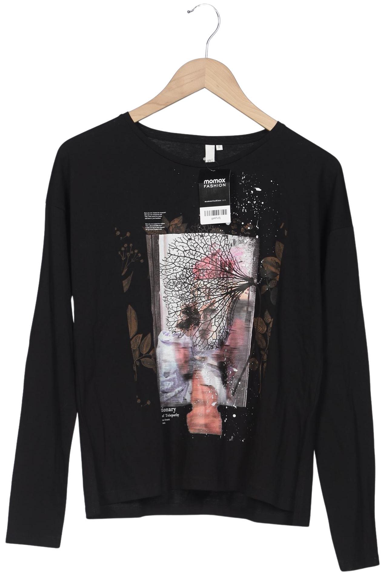 

QS by s.Oliver Damen Langarmshirt, mehrfarbig, Gr. 36