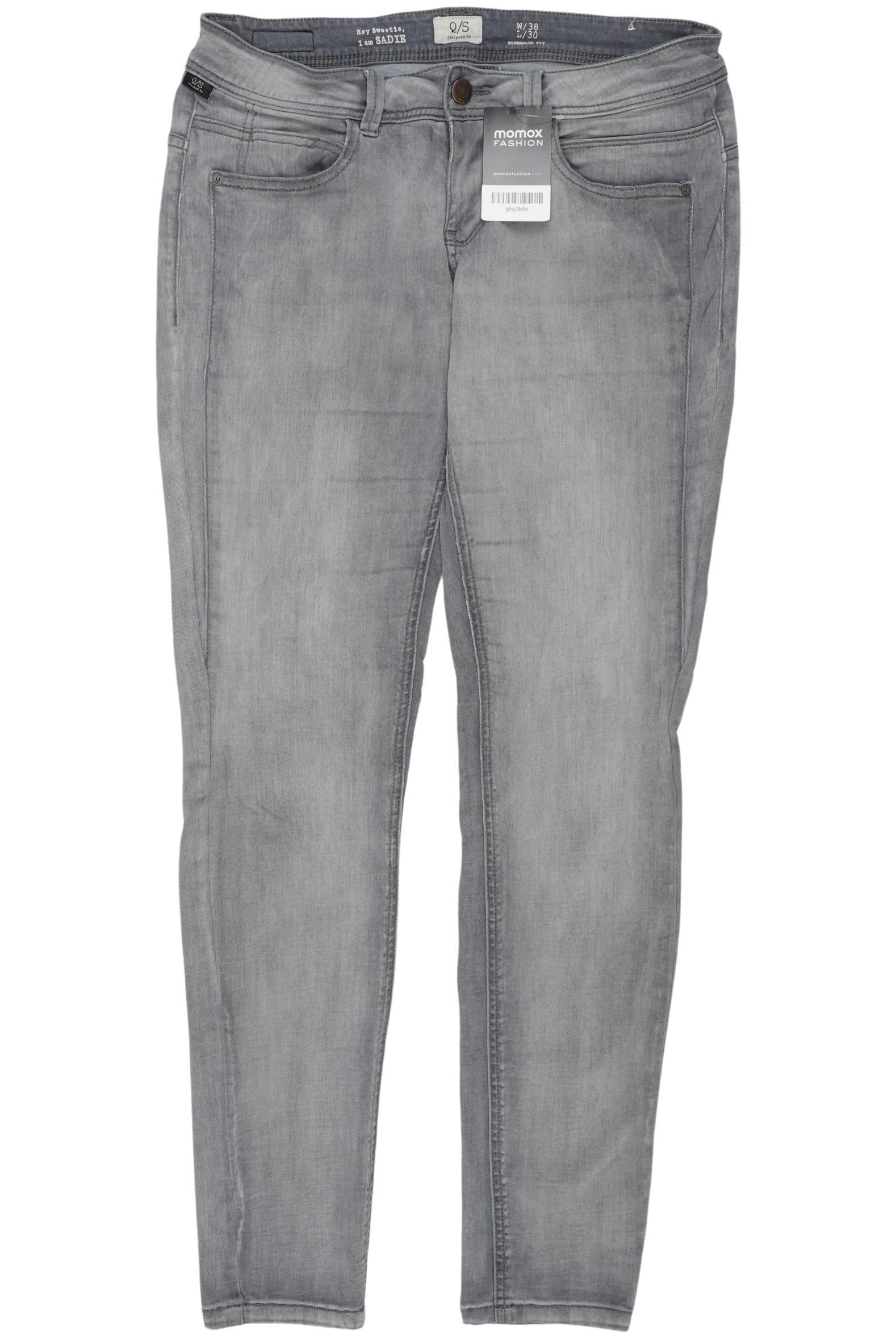 

QS by s.Oliver Damen Jeans, grau, Gr. 38
