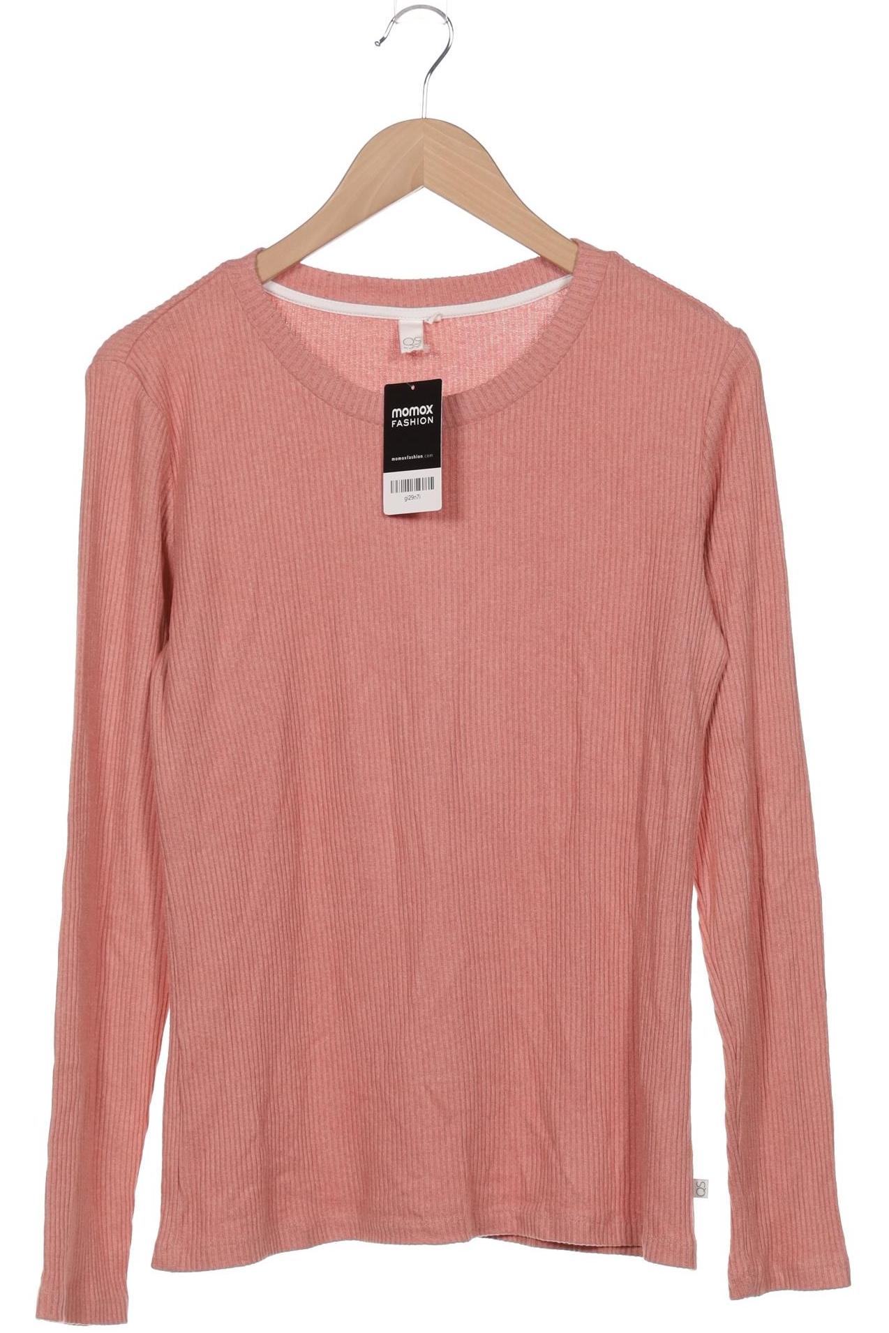 

QS by s.Oliver Damen Langarmshirt, pink, Gr. 46