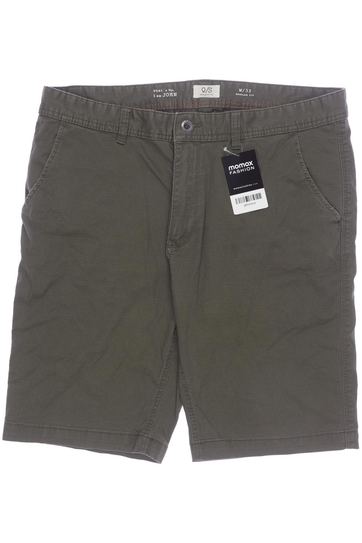 

QS by s.Oliver Herren Shorts, grün, Gr. 33