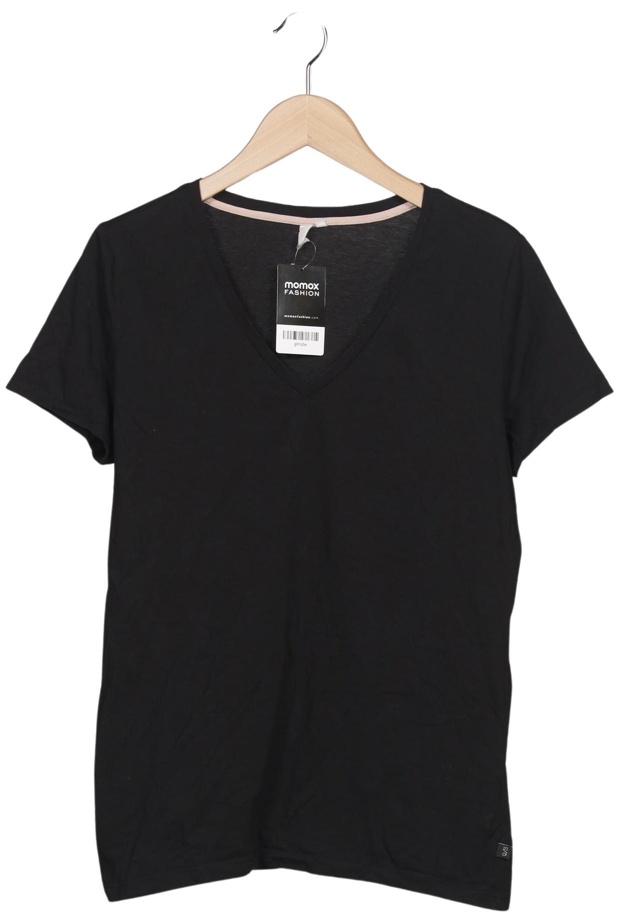 

QS by s.Oliver Damen T-Shirt, schwarz, Gr. 44