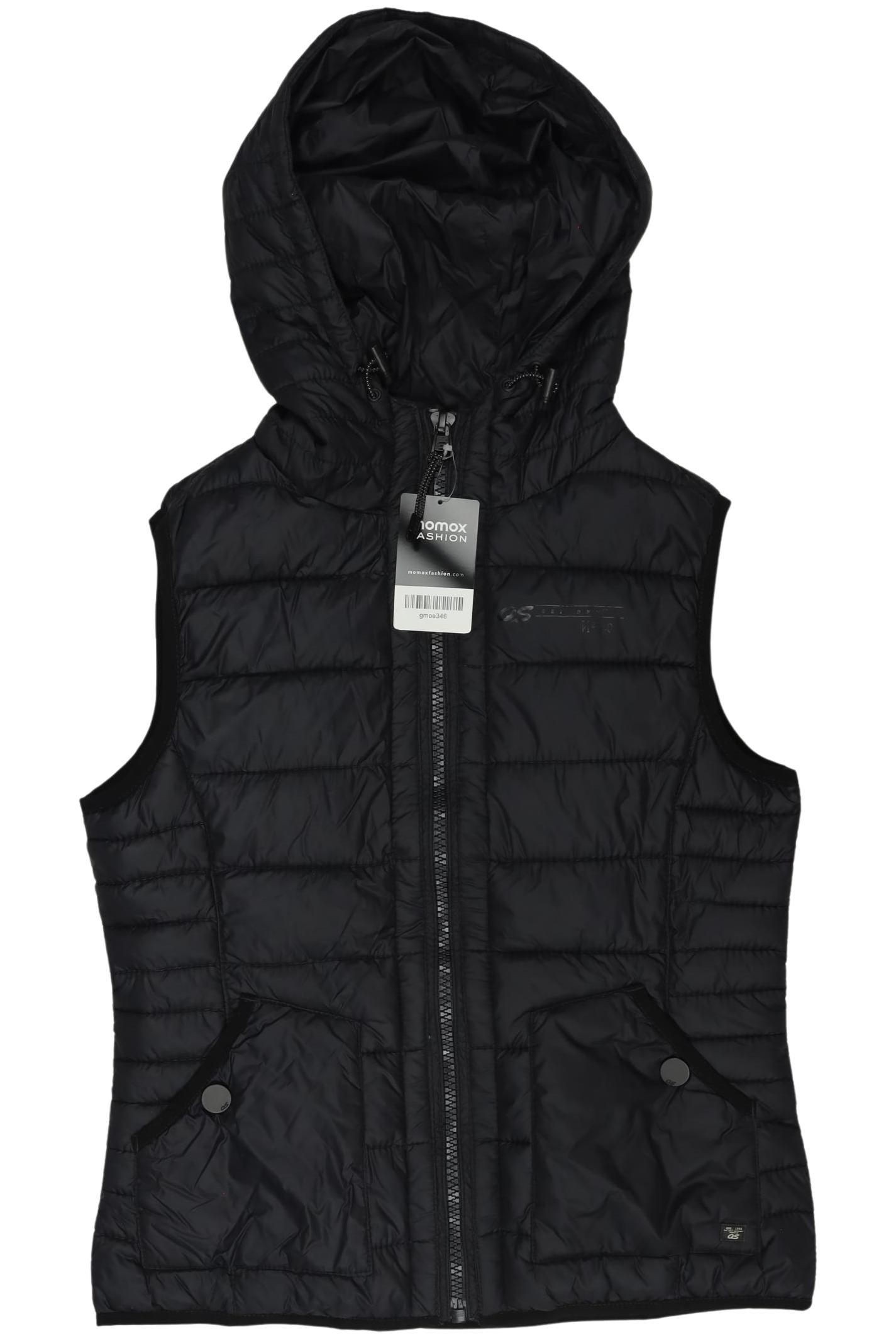 

QS by s.Oliver Damen Weste, schwarz, Gr. 42